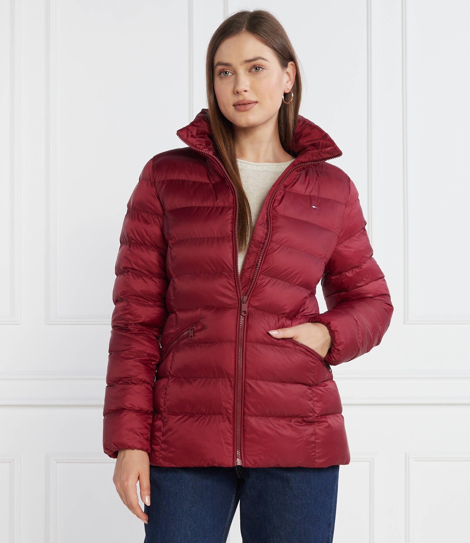 Tommy Hilfiger Geacă MW PADDED GLOBAL STRIPE | Regular Fit