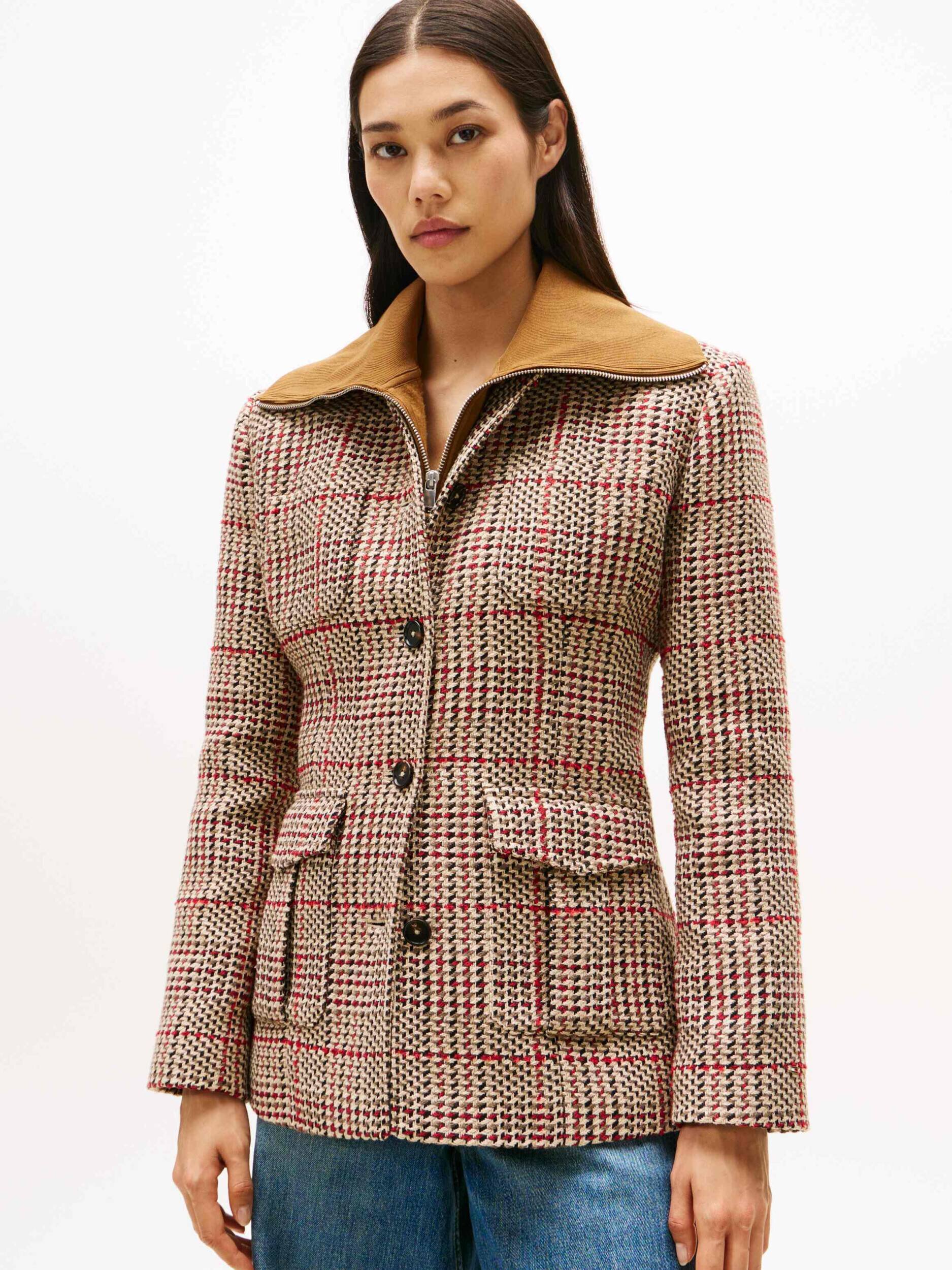Tommy Hilfiger Geacă | regular fit cu adaos de lână