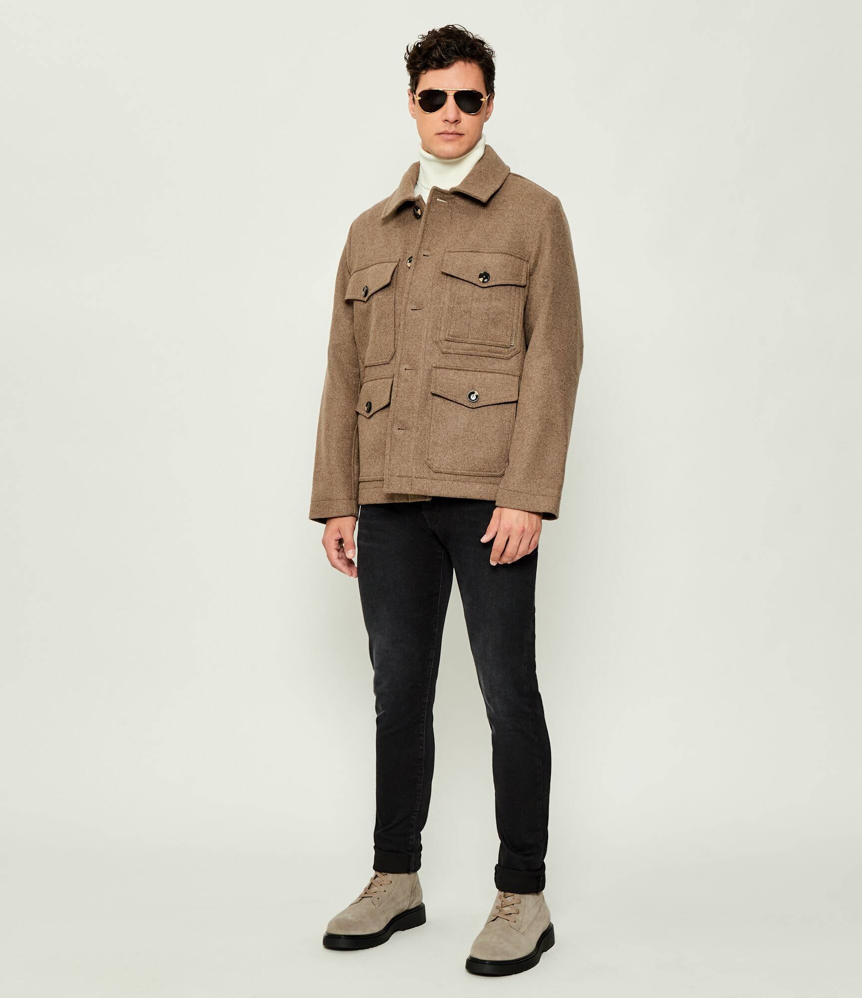 Tommy Hilfiger Geacă | regular fit cu adaos de lână