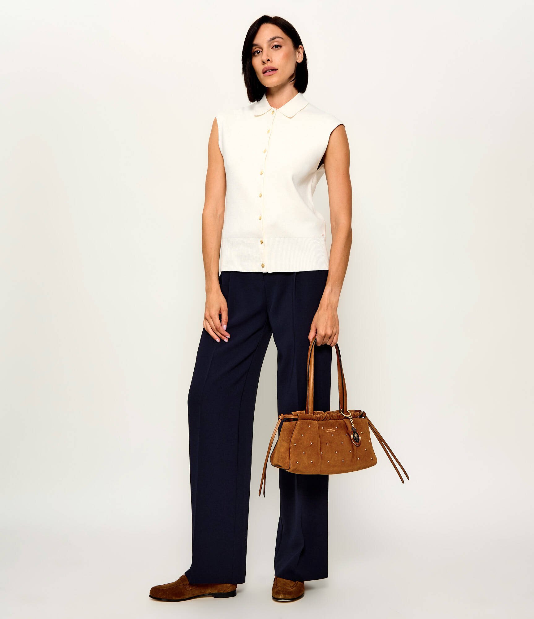 Tommy Hilfiger Geantă pe umăr | piele întoarsă