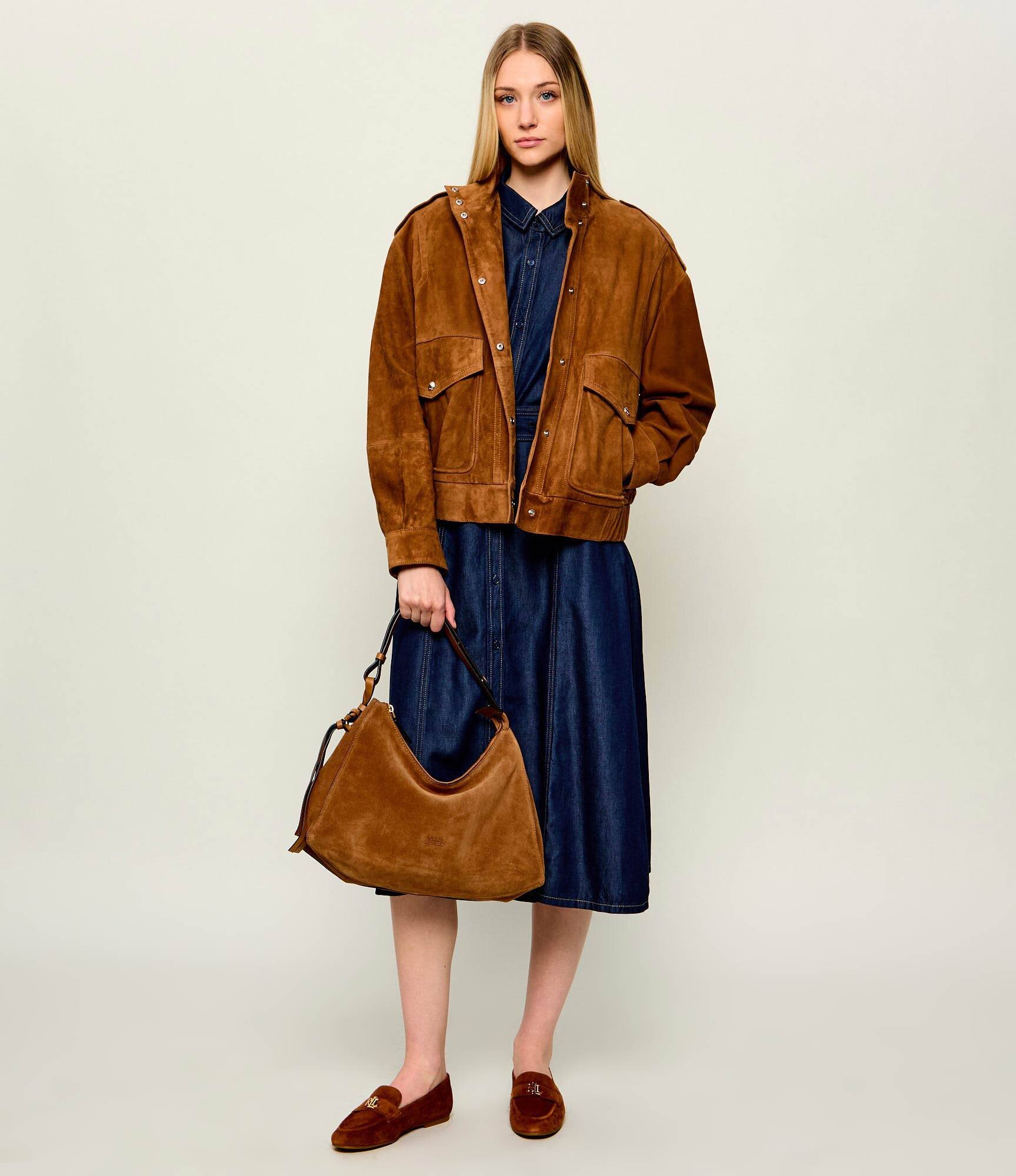 Tommy Hilfiger Geantă pe umăr | piele întoarsă