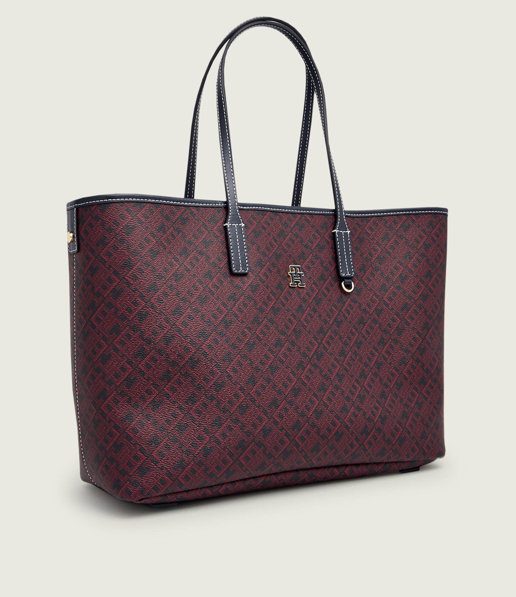 Tommy Hilfiger Geantă shopper + borsetă MONOPLAY cu adaos de piele