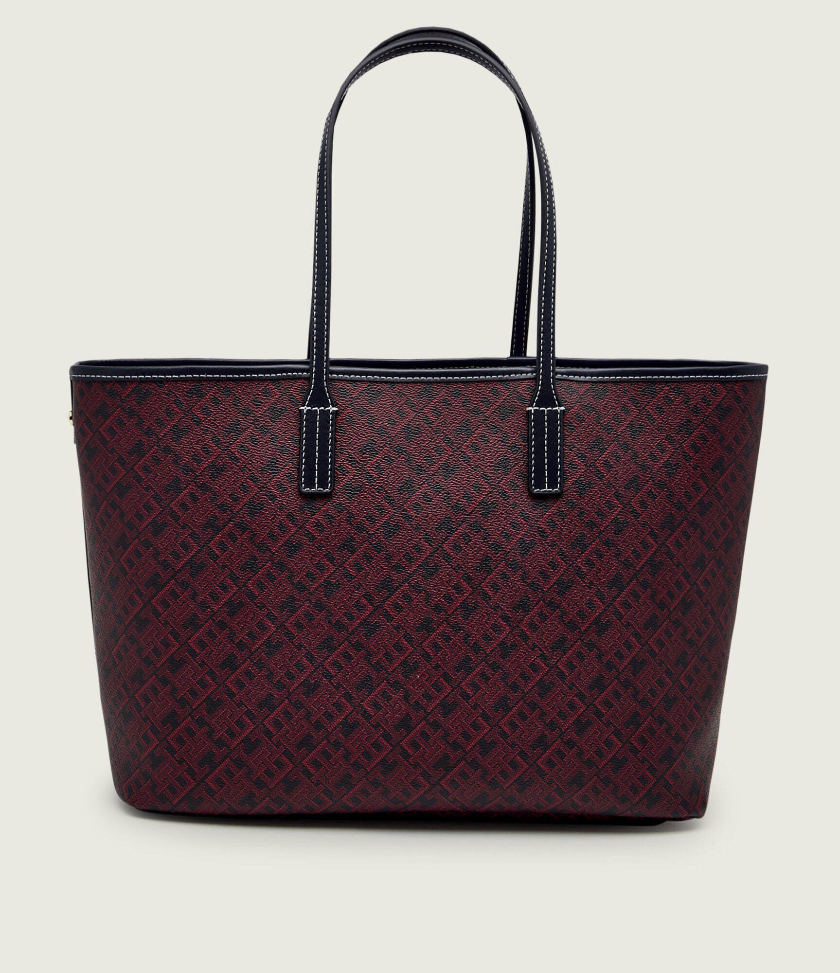 Tommy Hilfiger Geantă shopper + borsetă MONOPLAY cu adaos de piele