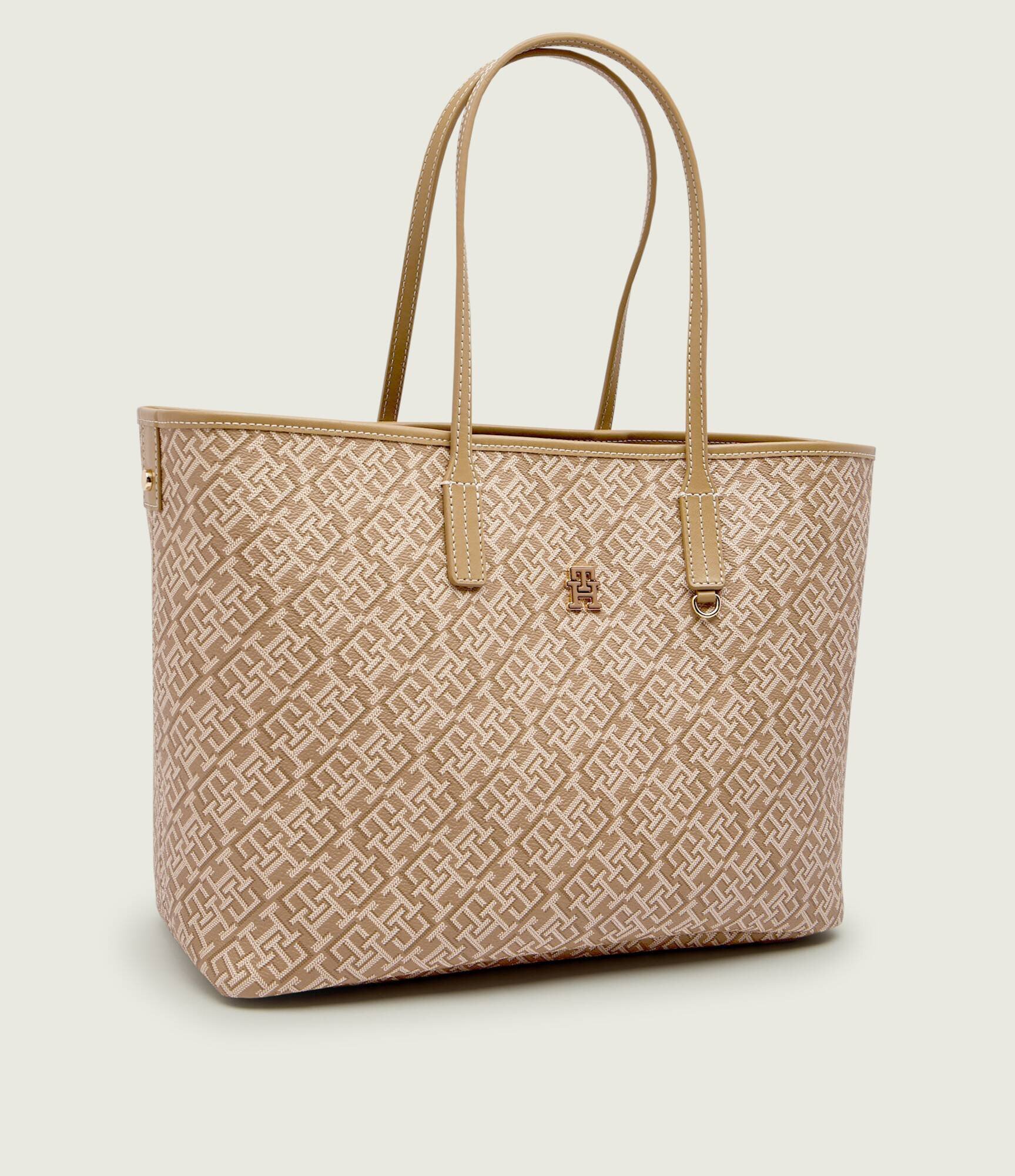 Tommy Hilfiger Geantă shopper + borsetă MONOPLAY cu adaos de piele