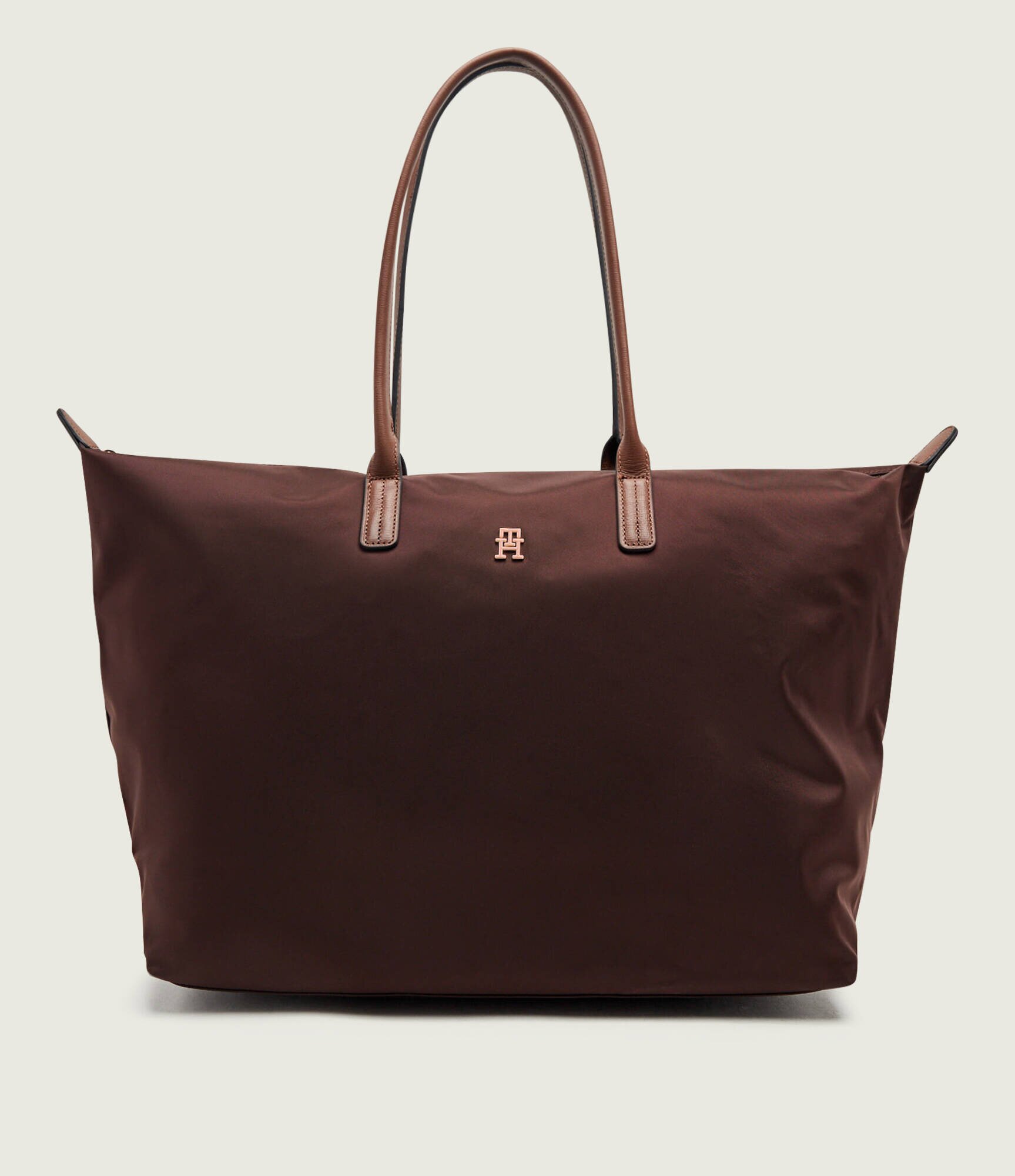 Tommy Hilfiger Geantă shopper cu adaos de piele