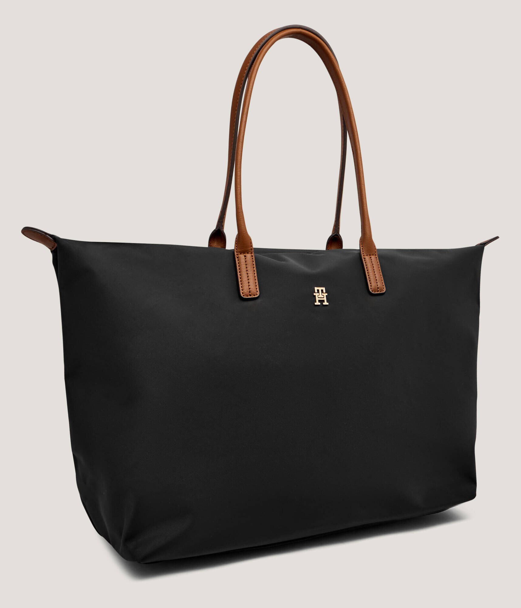 Tommy Hilfiger Geantă shopper cu adaos de piele