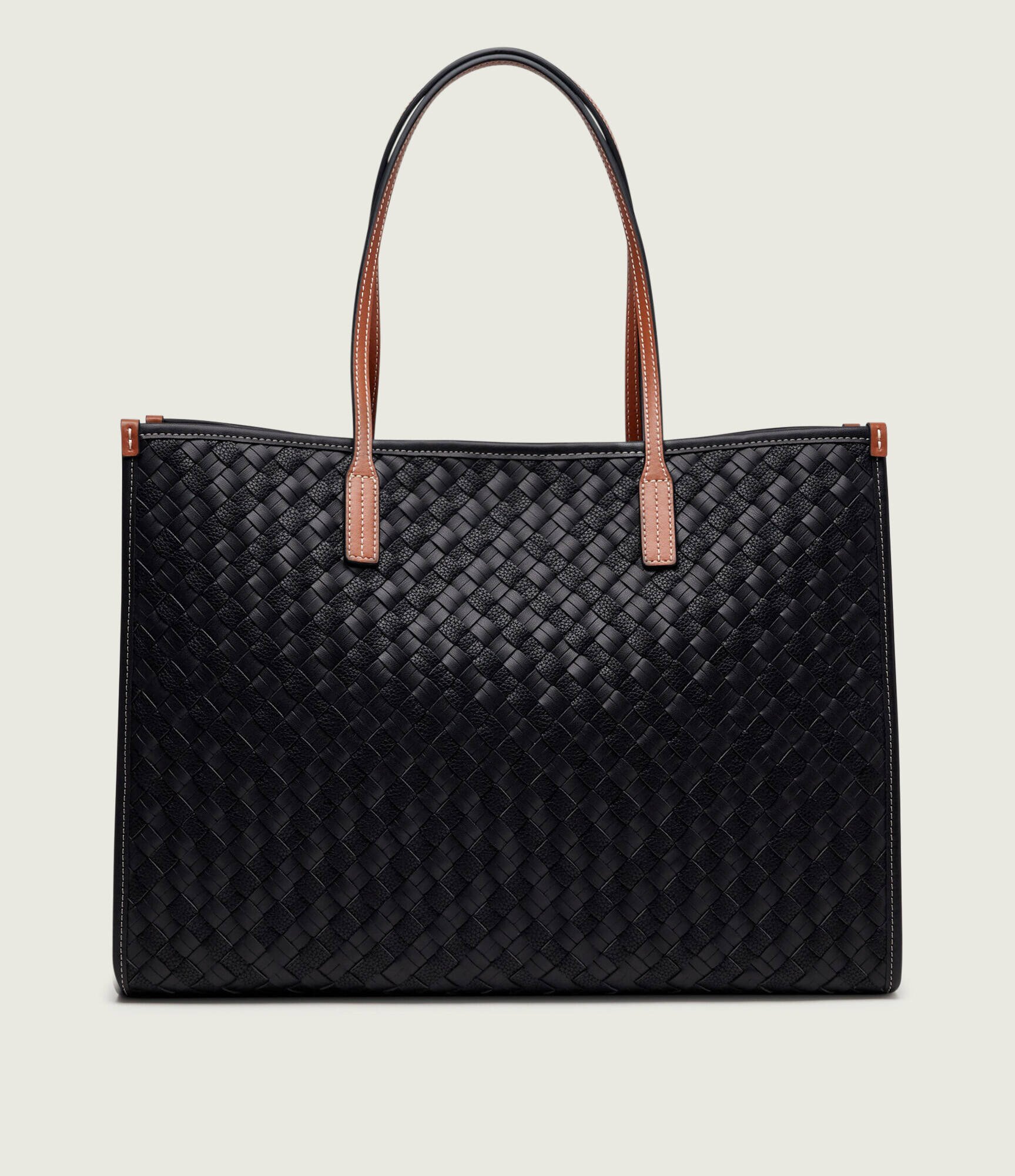 Tommy Hilfiger Geantă shopper TH CITY cu adaos de piele