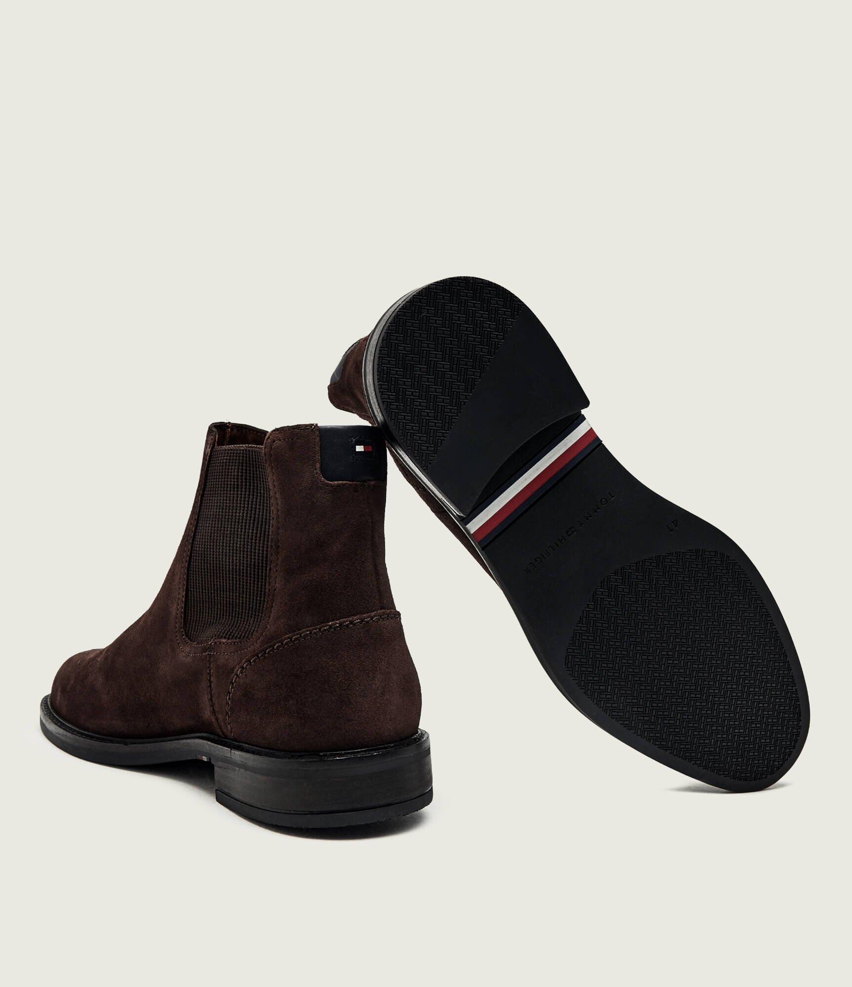 Tommy Hilfiger Ghete chelsea Chelsea | piele întoarsă