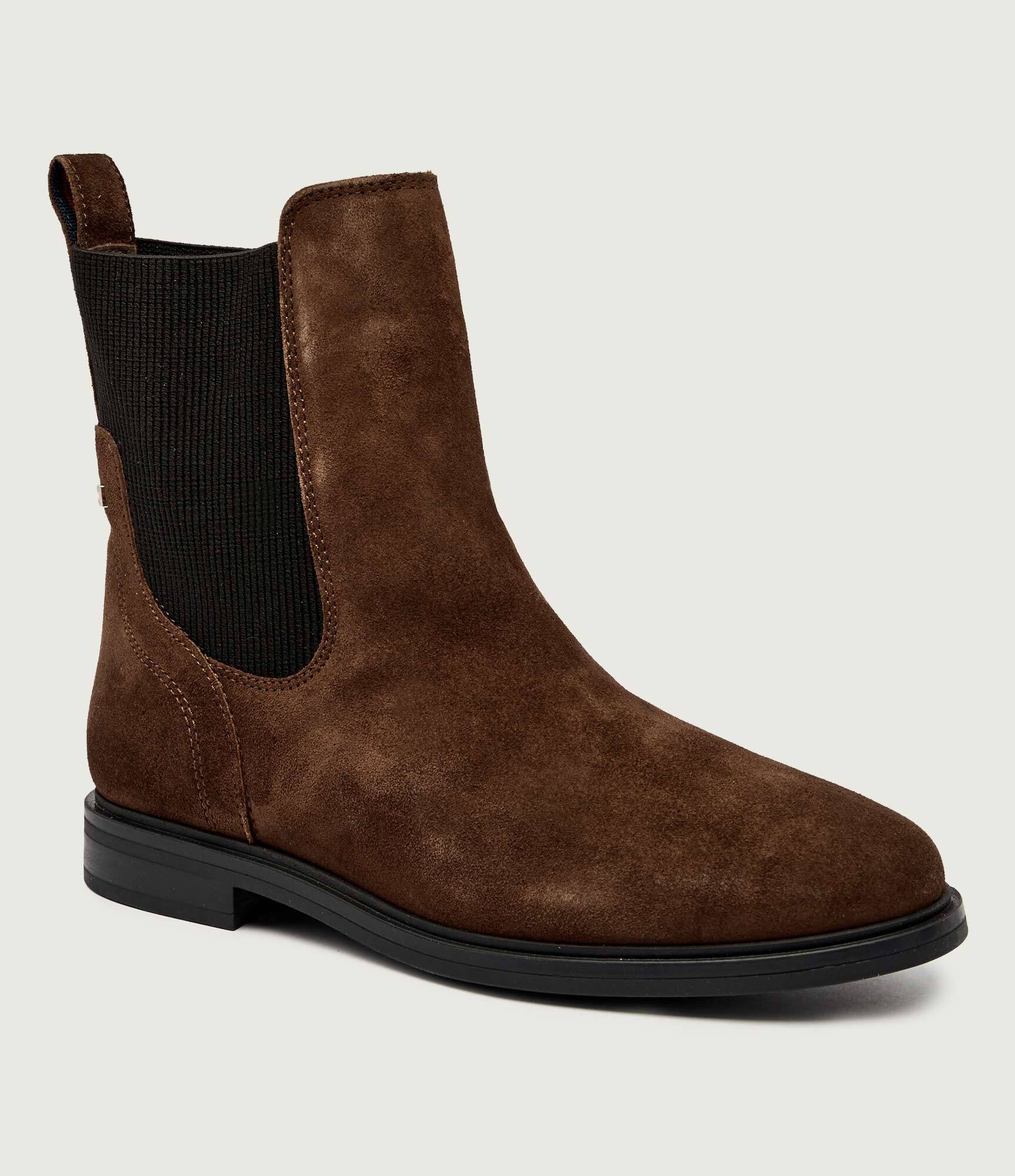 Tommy Hilfiger Ghete chelsea | piele întoarsă