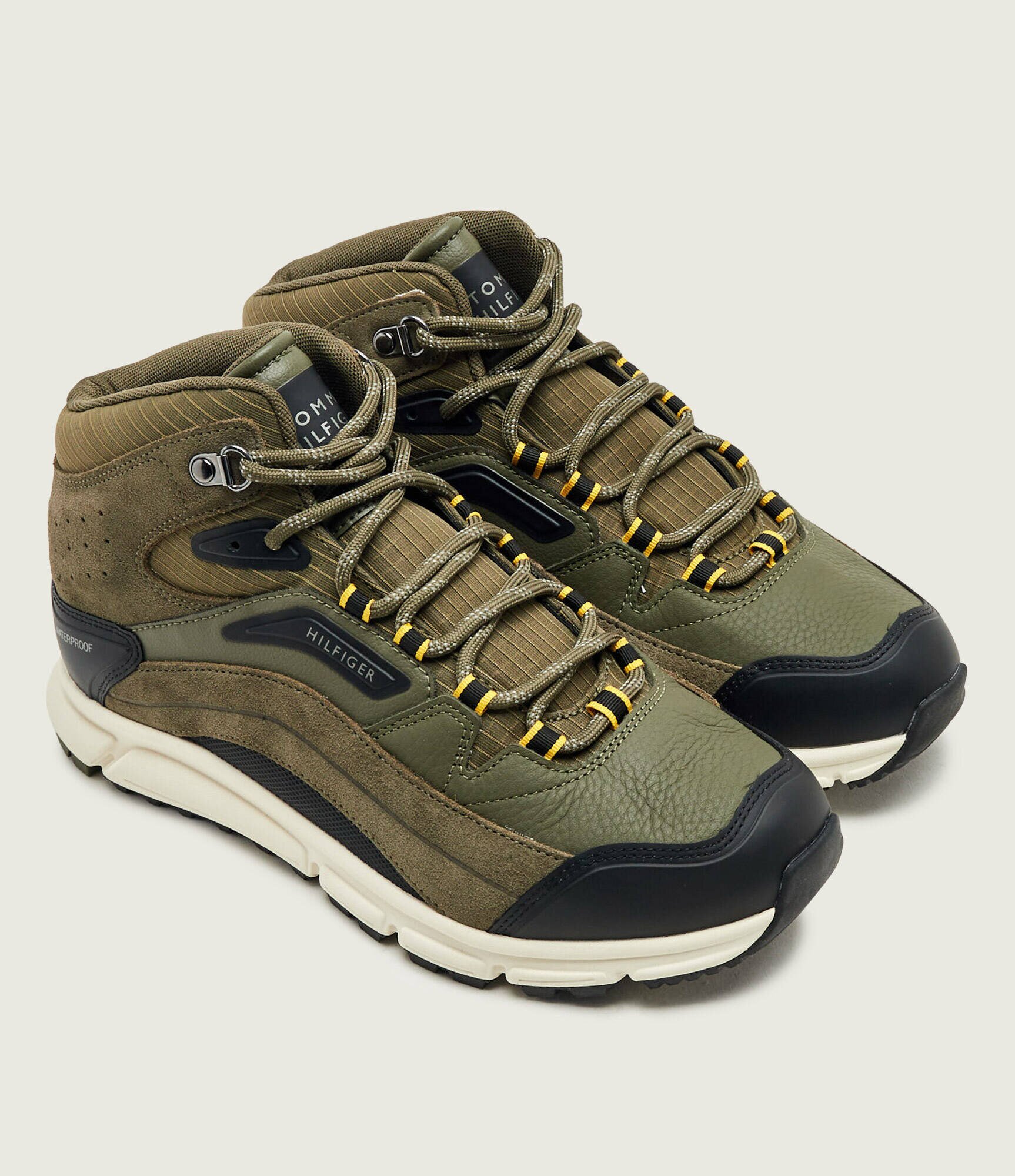 Tommy Hilfiger Ghete de trekking Mix Chukka Runner | piele întoarsă