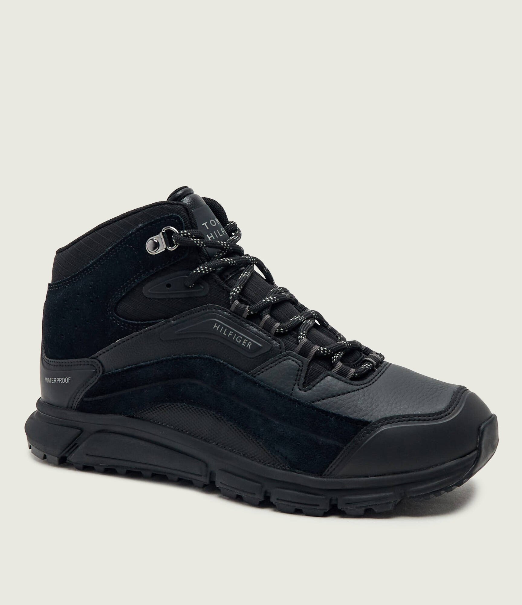 Tommy Hilfiger Ghete de trekking Mix Chukka Runner | piele întoarsă