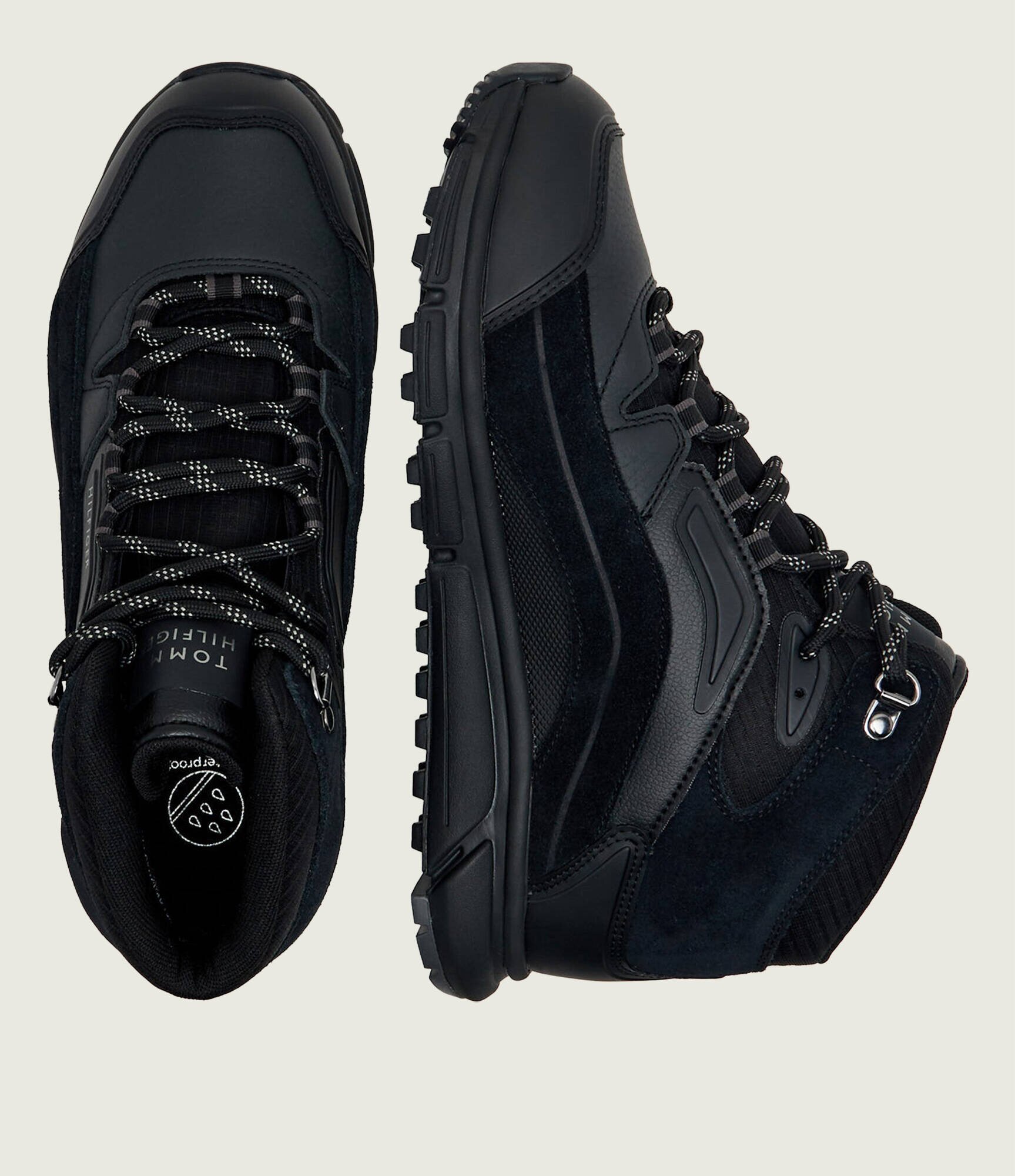 Tommy Hilfiger Ghete de trekking Mix Chukka Runner | piele întoarsă