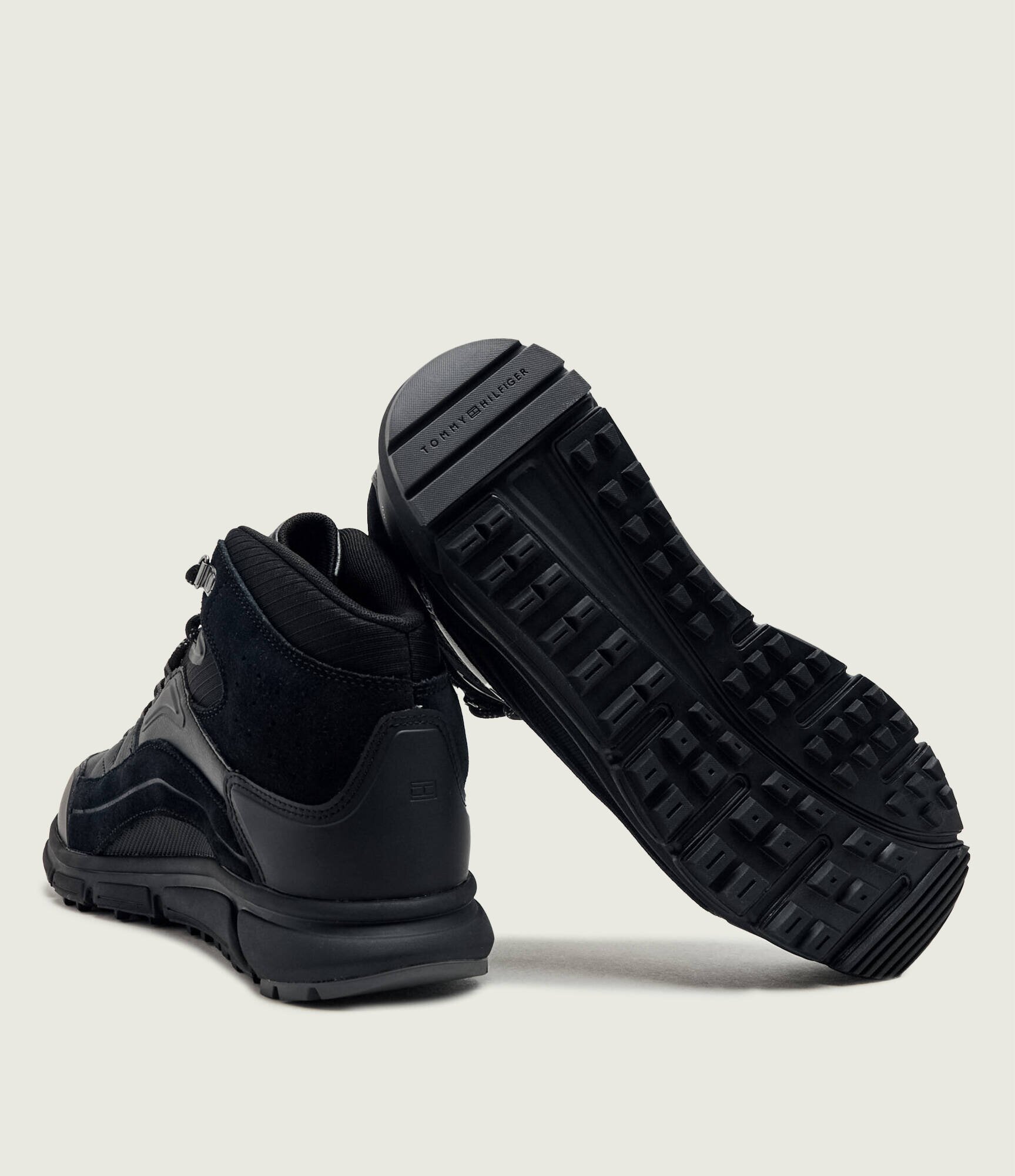 Tommy Hilfiger Ghete de trekking Mix Chukka Runner | piele întoarsă