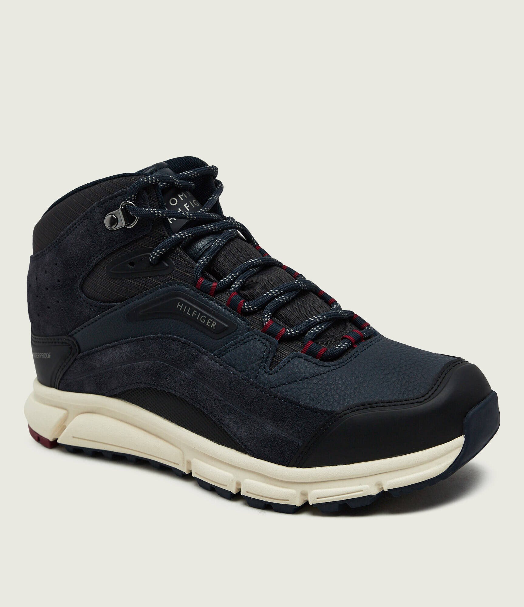 Tommy Hilfiger Ghete de trekking Mix Chukka Runner | piele întoarsă