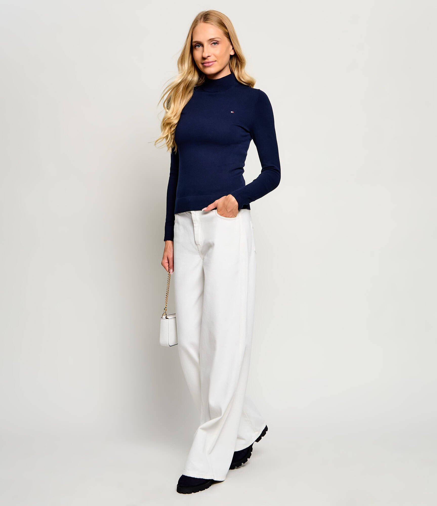 Tommy Hilfiger Guler înalt | Slim Fit