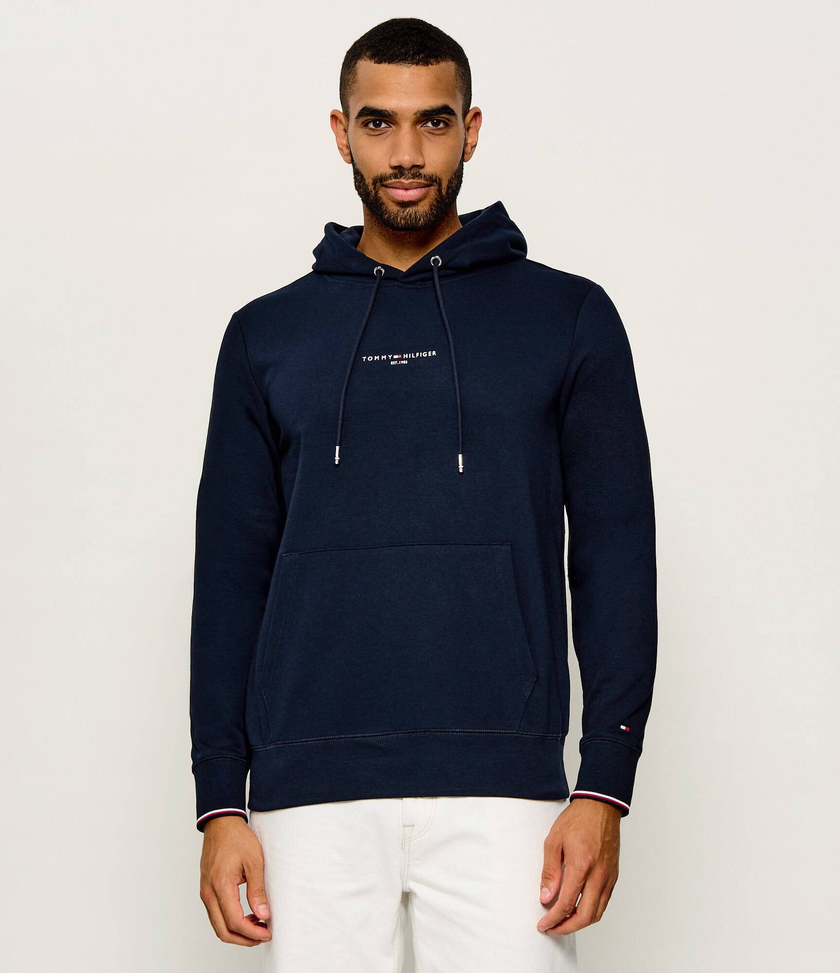 Tommy Hilfiger Hanorac TOMMY LOGO TIPPED HOODY | Regular Fit