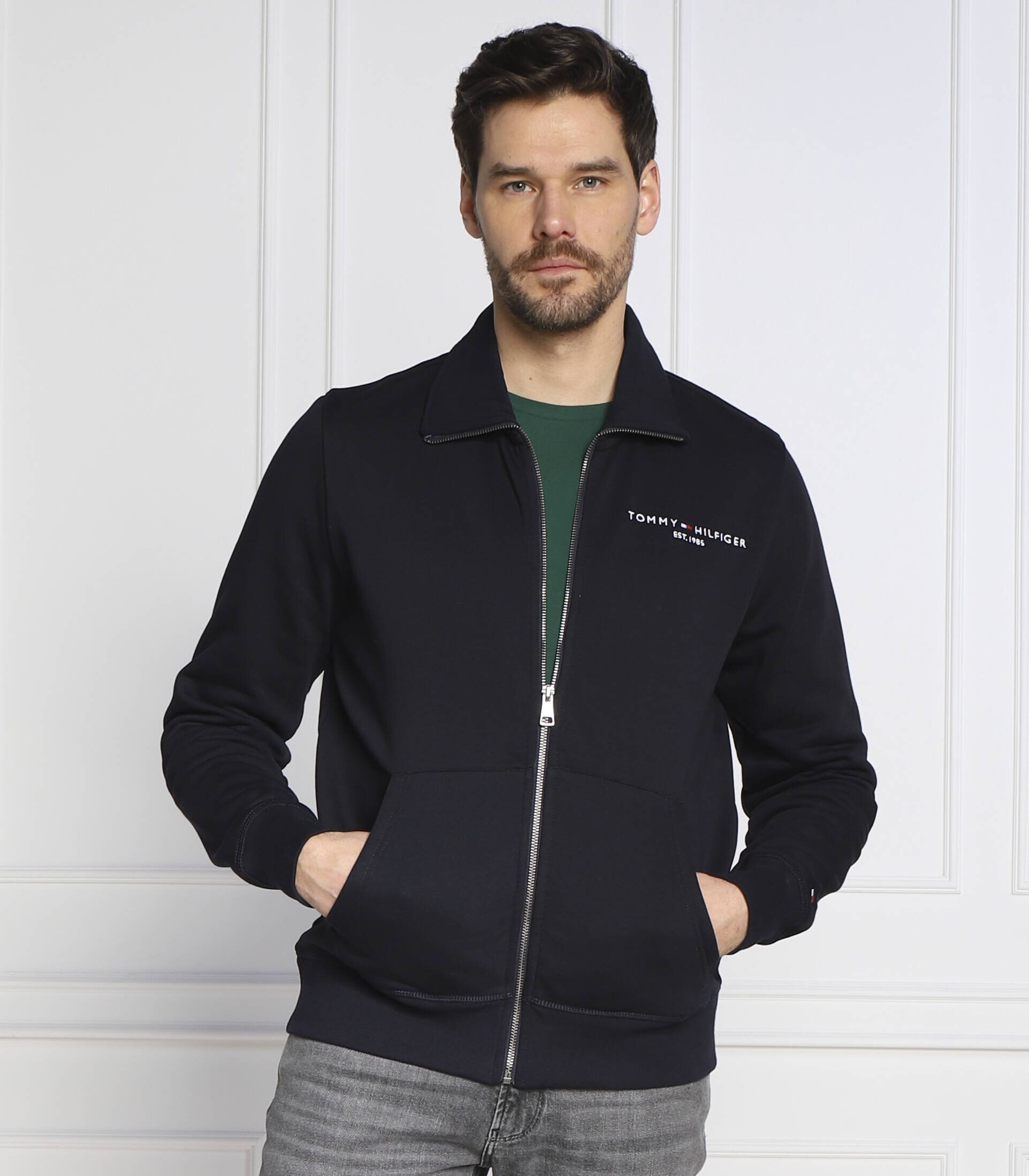 Tommy Hilfiger Hanorac TOMMY LOGO ZIP | Regular Fit