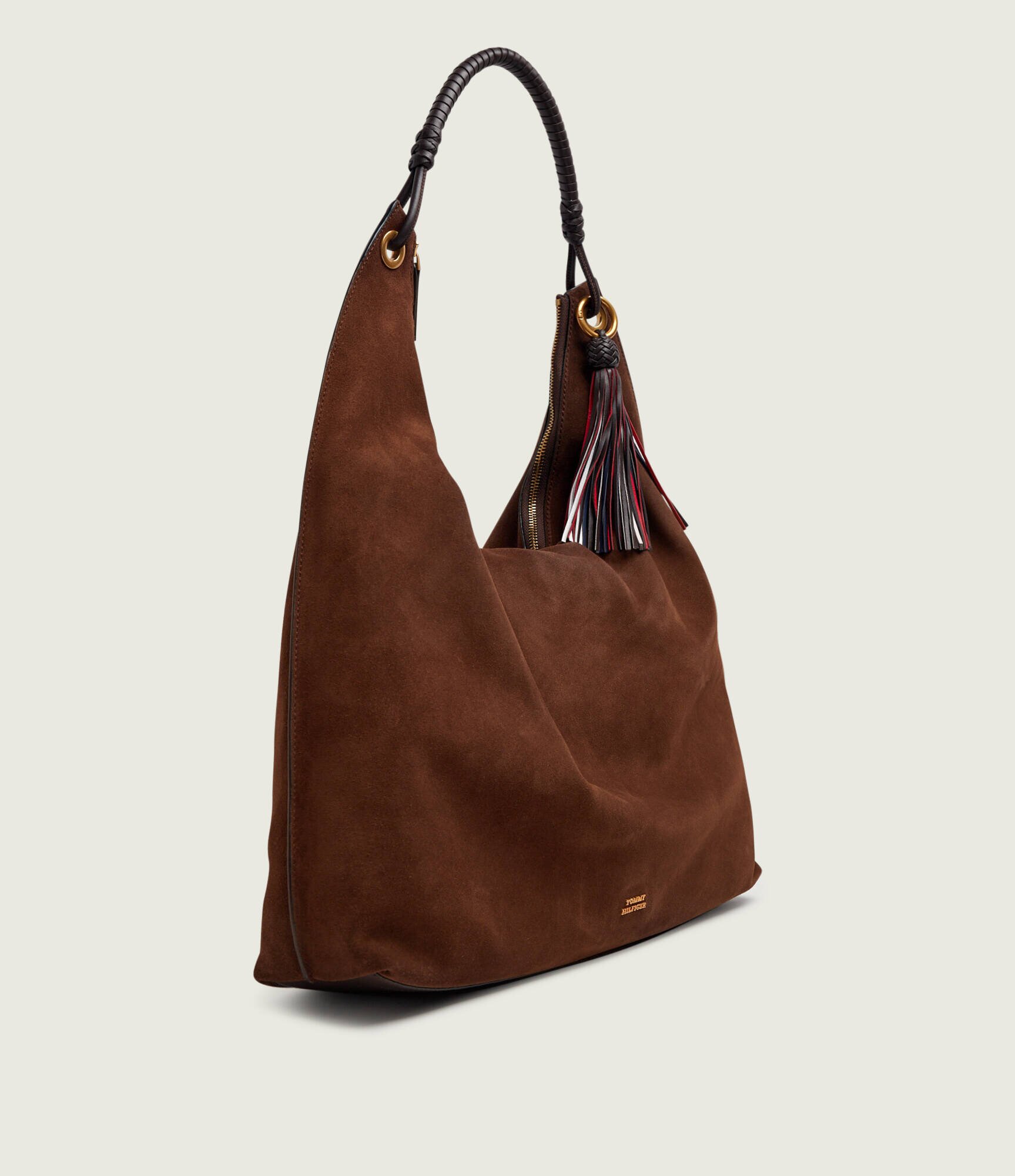 Tommy Hilfiger Hobo TH STATEMENT | piele întoarsă
