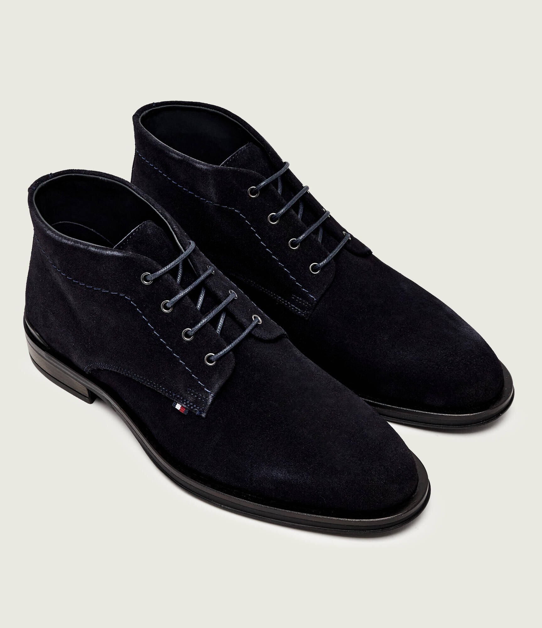 Tommy Hilfiger Încălțăminte înaltă CORPORATE | piele întoarsă