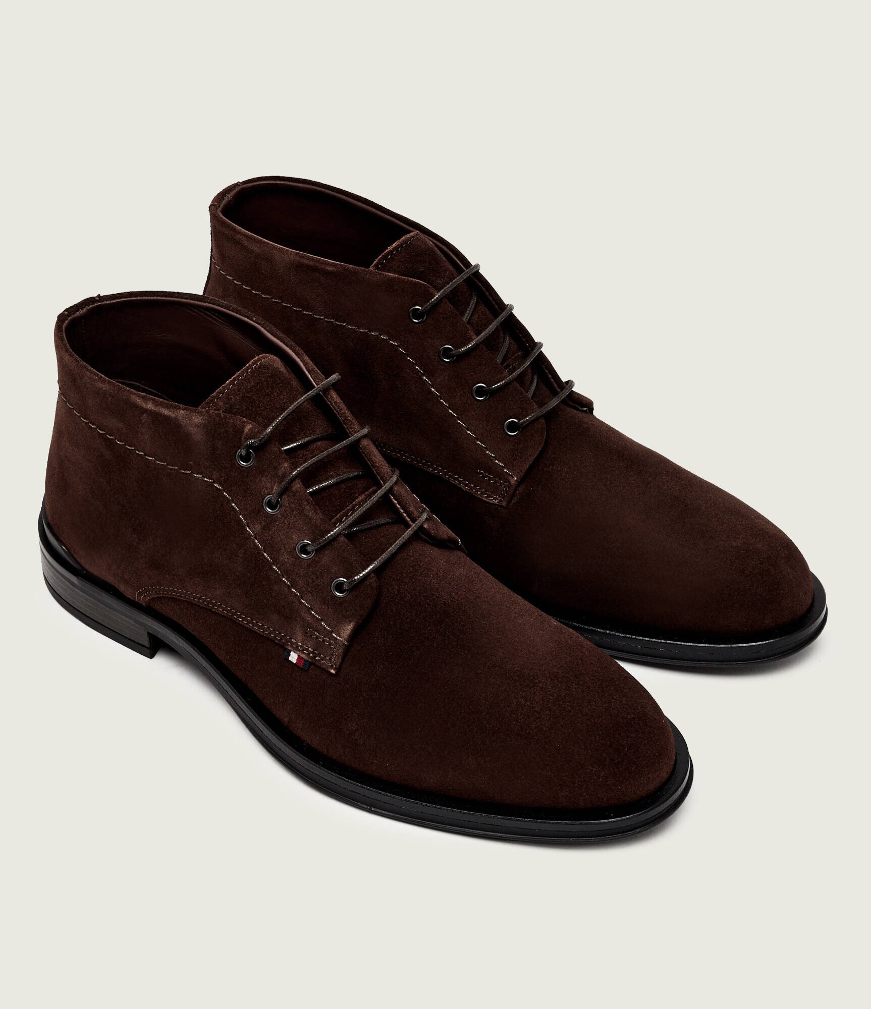 Tommy Hilfiger Încălțăminte înaltă CORPORATE | piele întoarsă