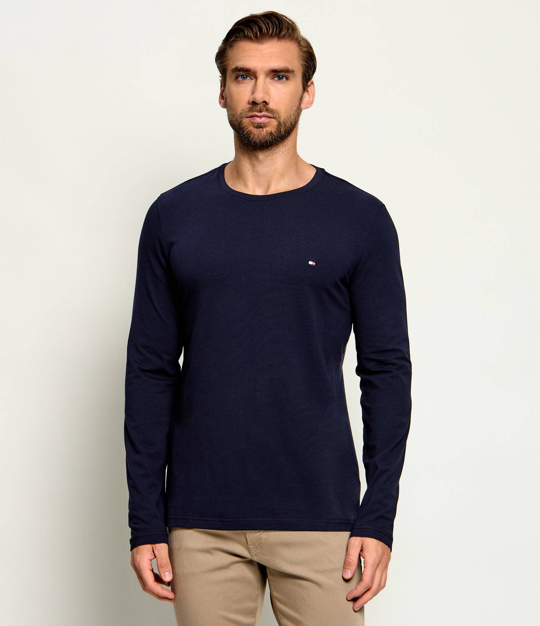 Tommy Hilfiger Longsleeve TH x F.C. Liverpool | Slim Fit | stretch