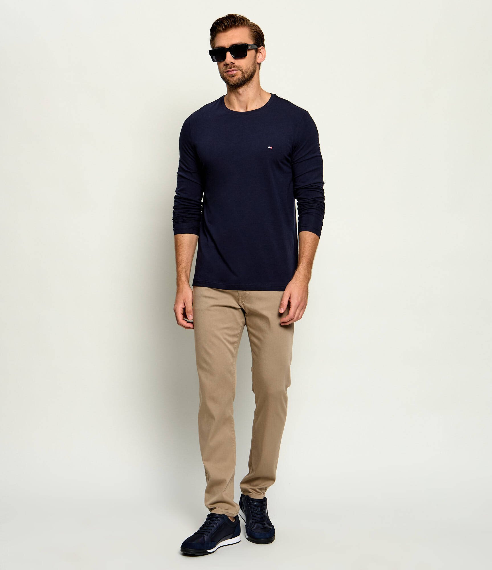 Tommy Hilfiger Longsleeve TH x F.C. Liverpool | Slim Fit | stretch