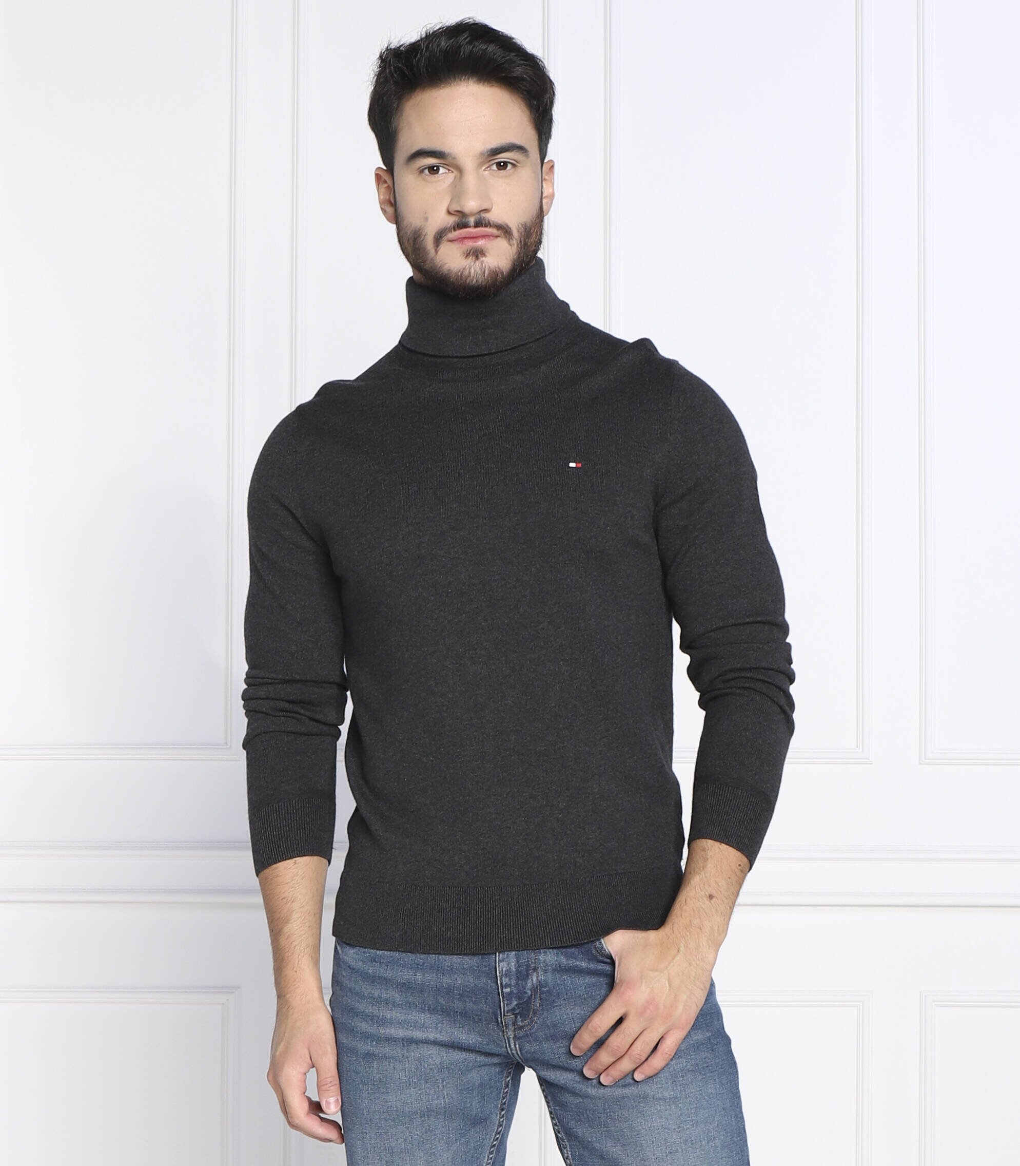 Tommy Hilfiger Maletă | Regular Fit cu adaos de cașmir