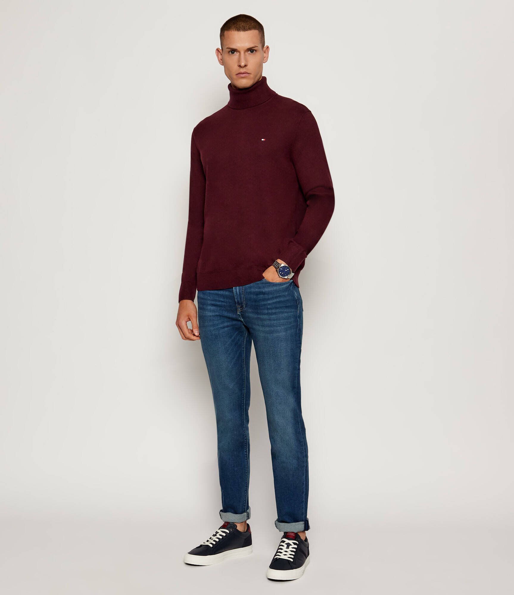 Tommy Hilfiger Maletă | regular fit cu adaos de cașmir