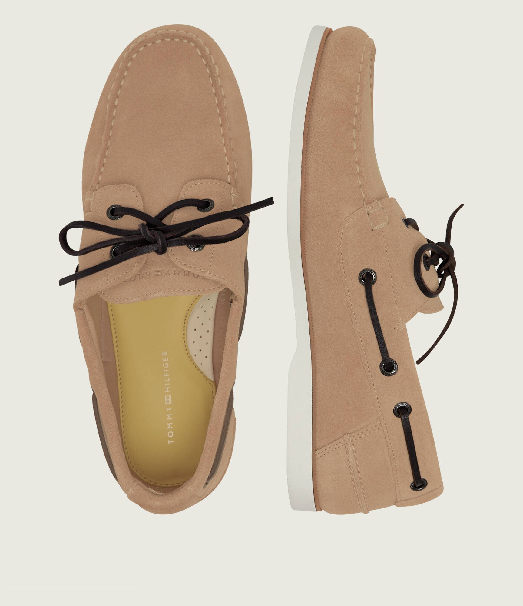 Tommy Hilfiger Mocasini | piele întoarsă