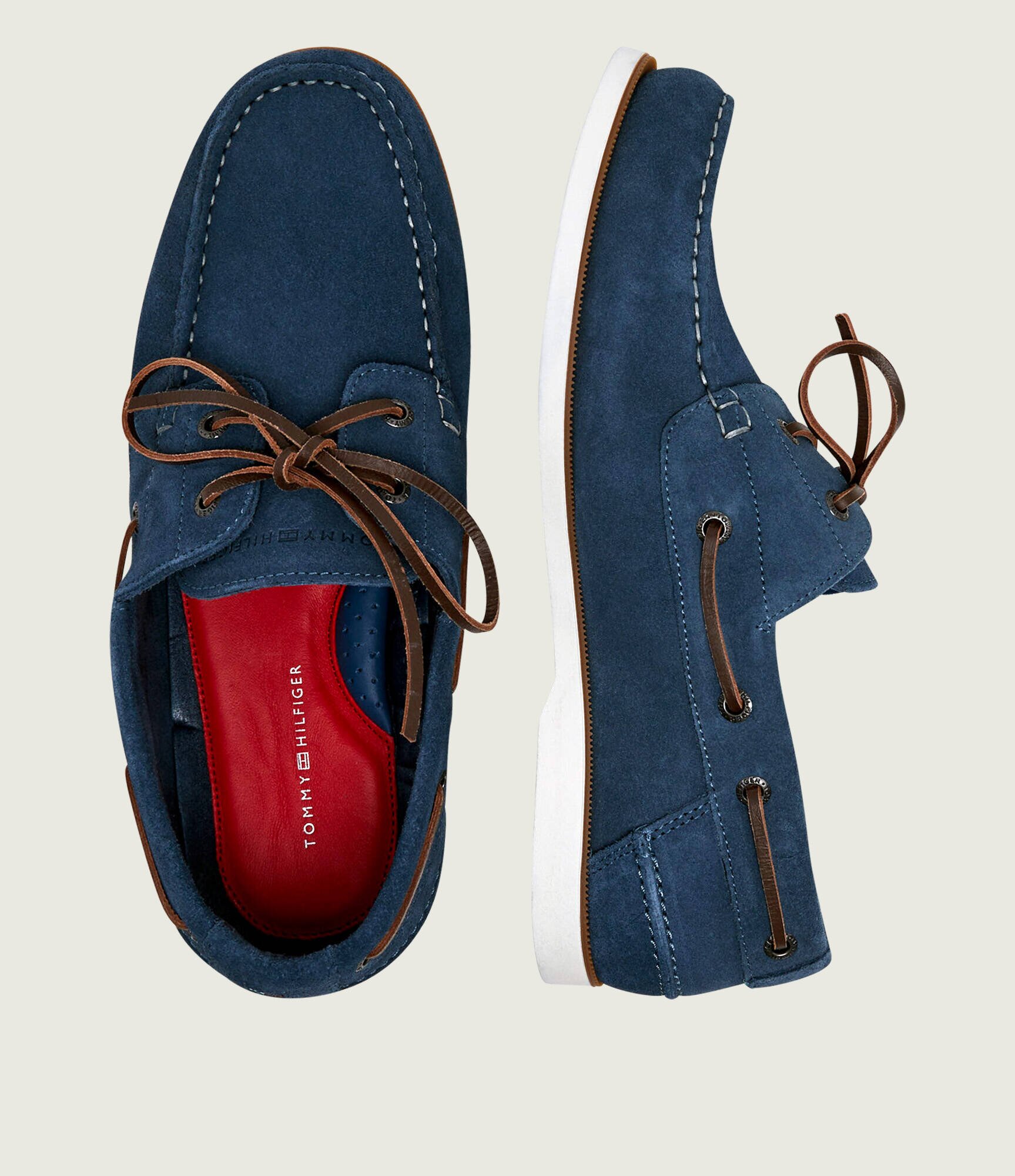 Tommy Hilfiger Mocasini | piele întoarsă