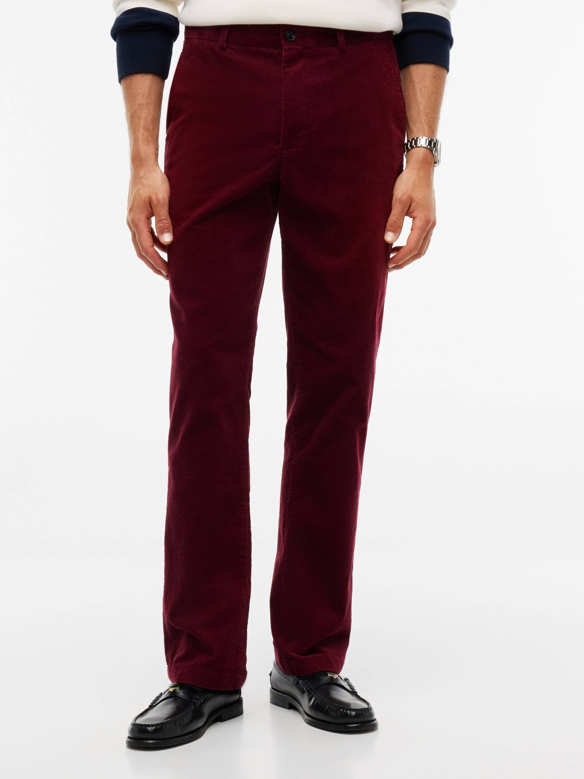 Tommy Hilfiger Pantaloni chino Denton | Slim Fit | catifea reiată
