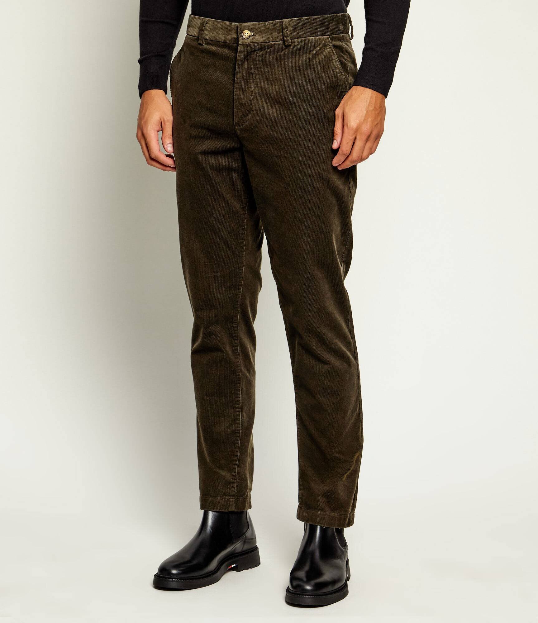 Tommy Hilfiger Pantaloni chino Denton | Slim Fit | catifea reiată