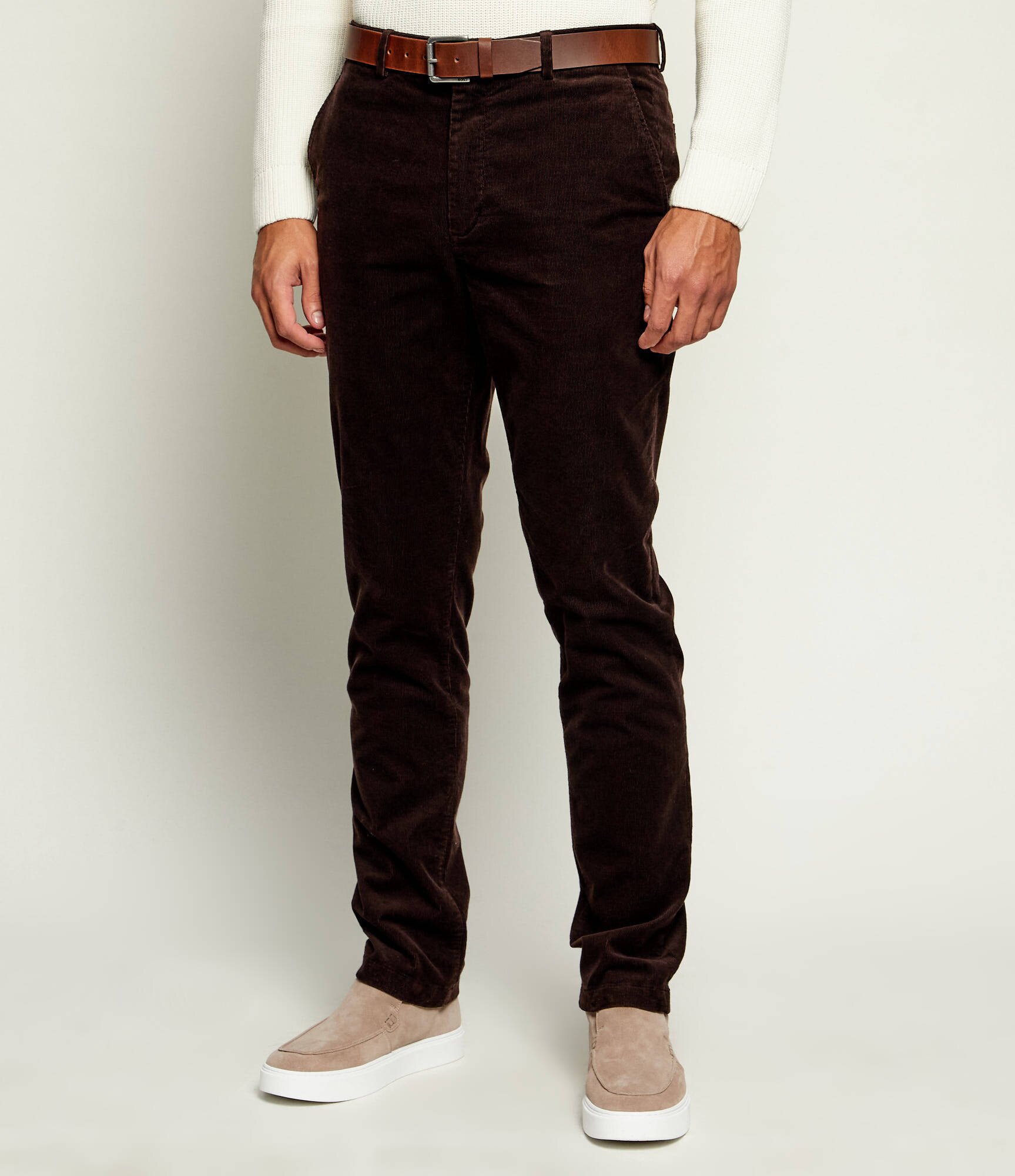 Tommy Hilfiger Pantaloni chino Denton | Slim Fit | catifea reiată
