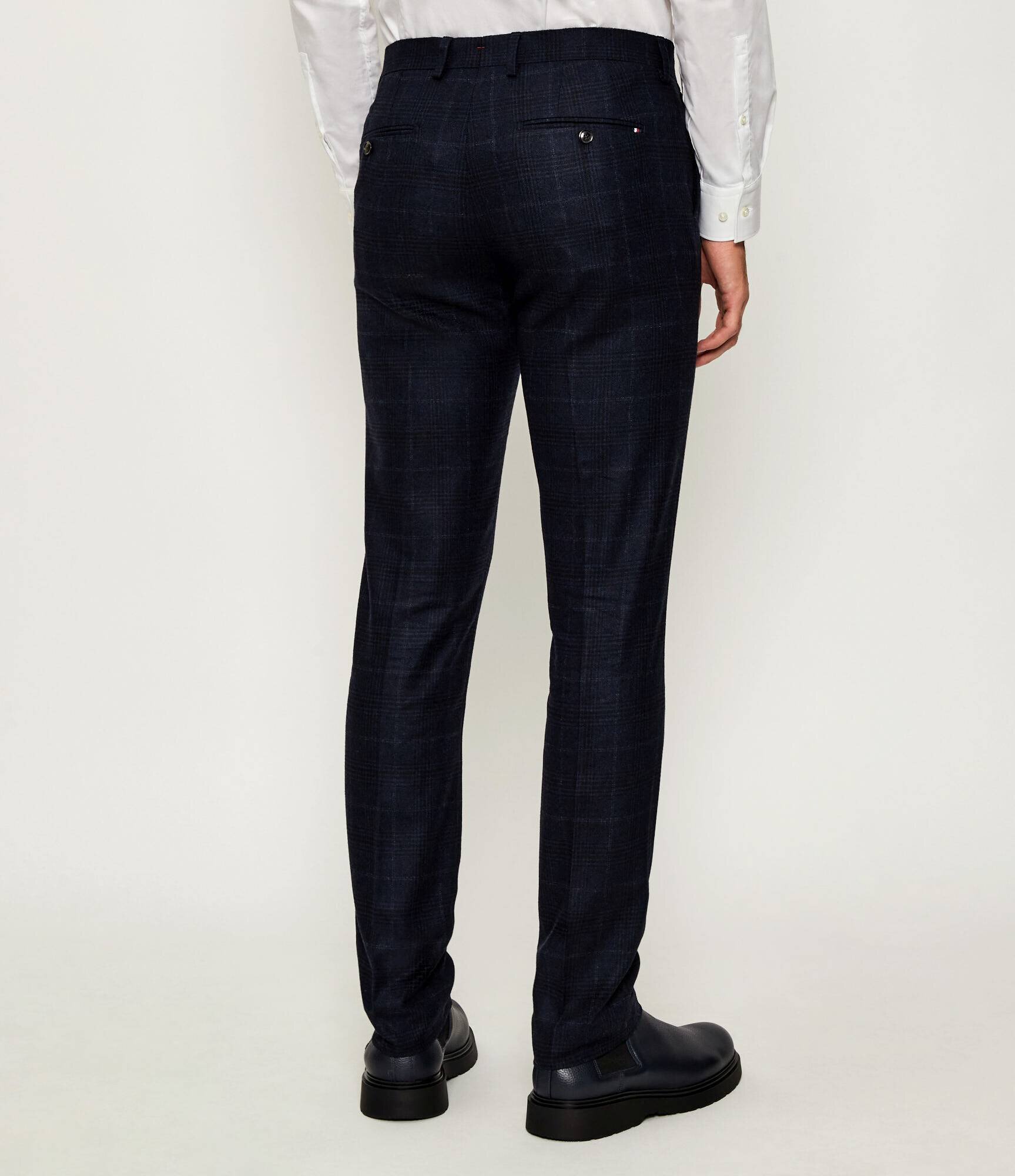 Tommy Hilfiger Pantaloni chino Denton | Straight fit cu adaos de lână