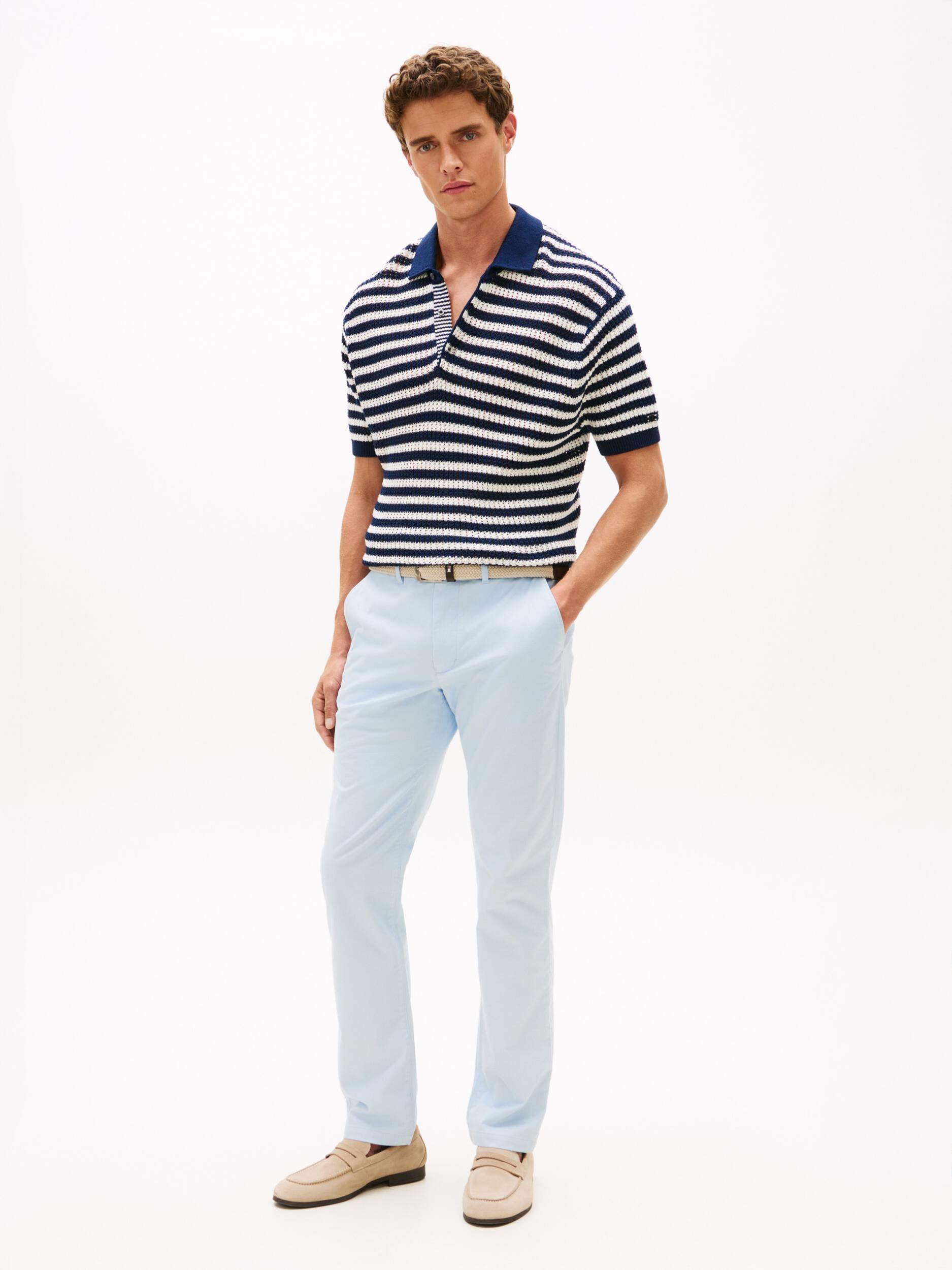 Tommy Hilfiger Pantaloni chino Denton TH x F.C. Liverpool | Straight fit