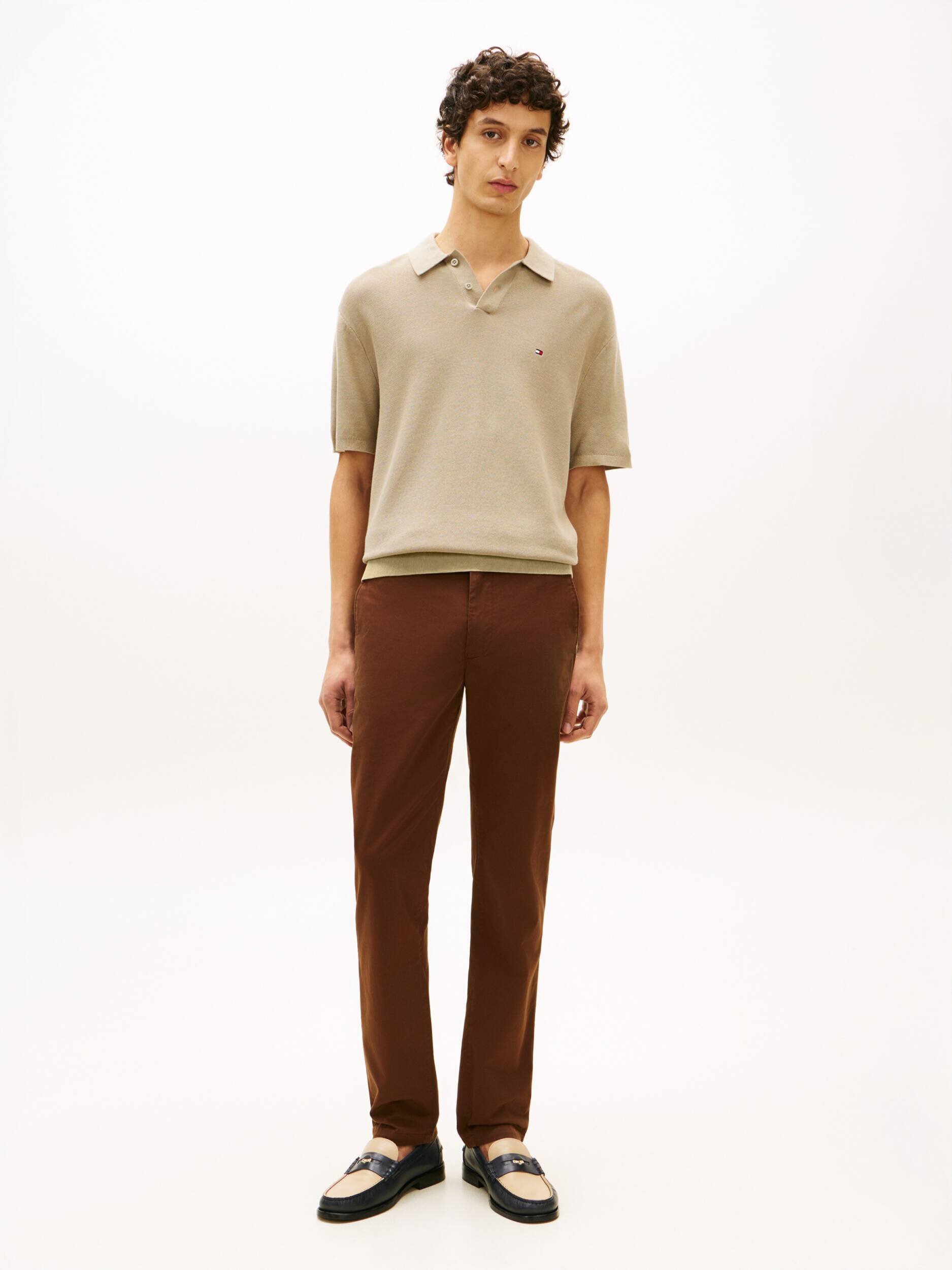Tommy Hilfiger Pantaloni chino Denton TH x F.C. Liverpool | Straight fit