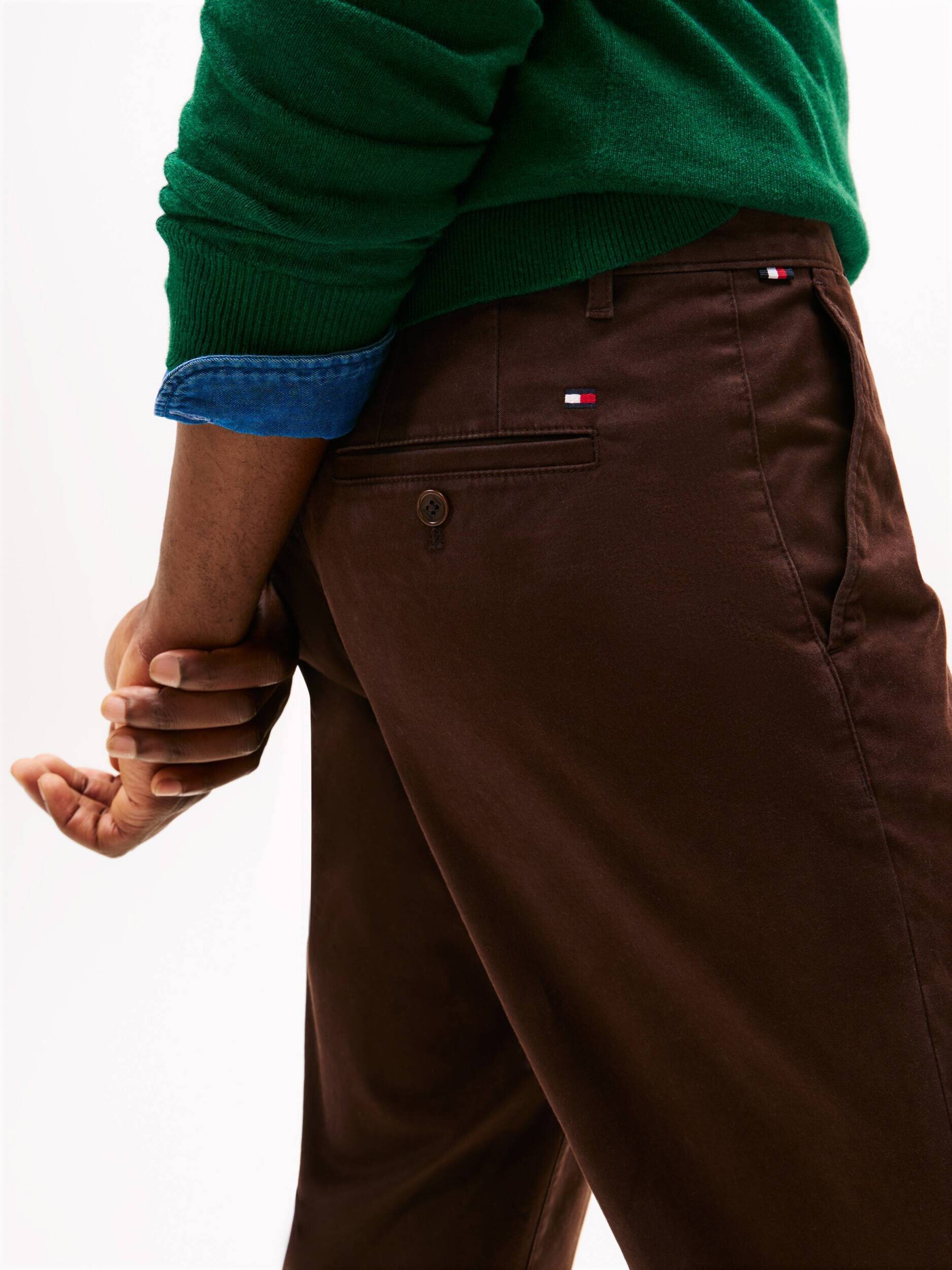 Tommy Hilfiger Pantaloni chino Denton TH x F.C. Liverpool | Straight fit