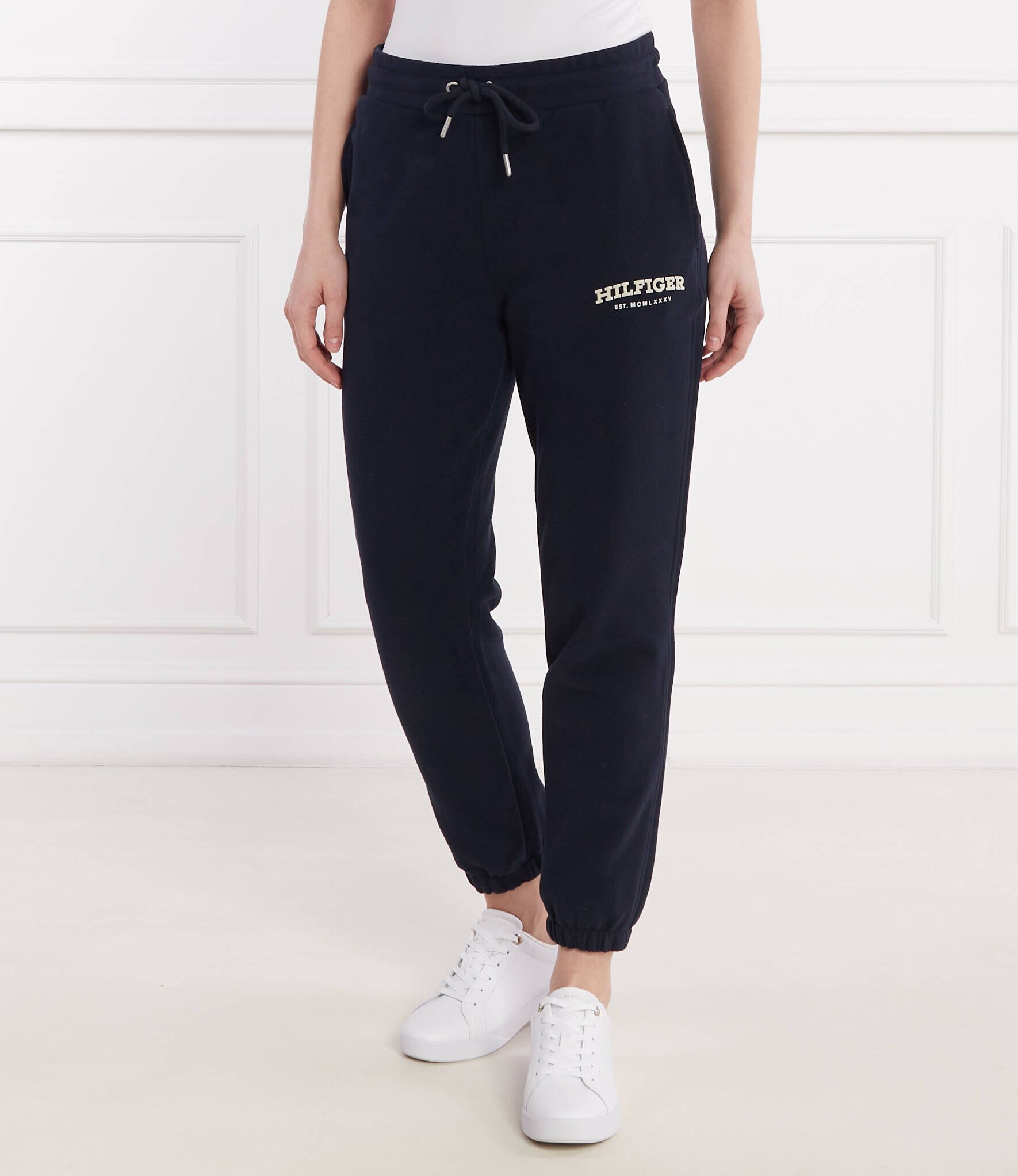Tommy Hilfiger Pantaloni de trening REG MONOTYPE FLOCK | Regular Fit