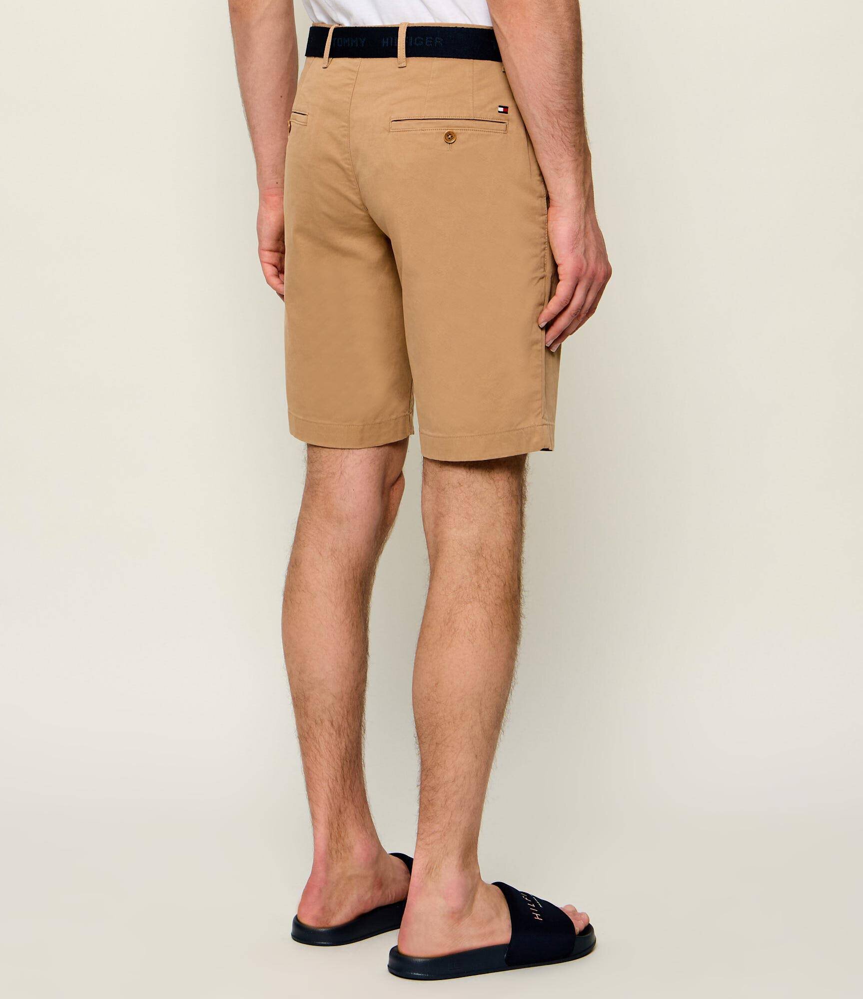 Tommy Hilfiger Pantaloni scurți chino + curea Denton | Slim Fit