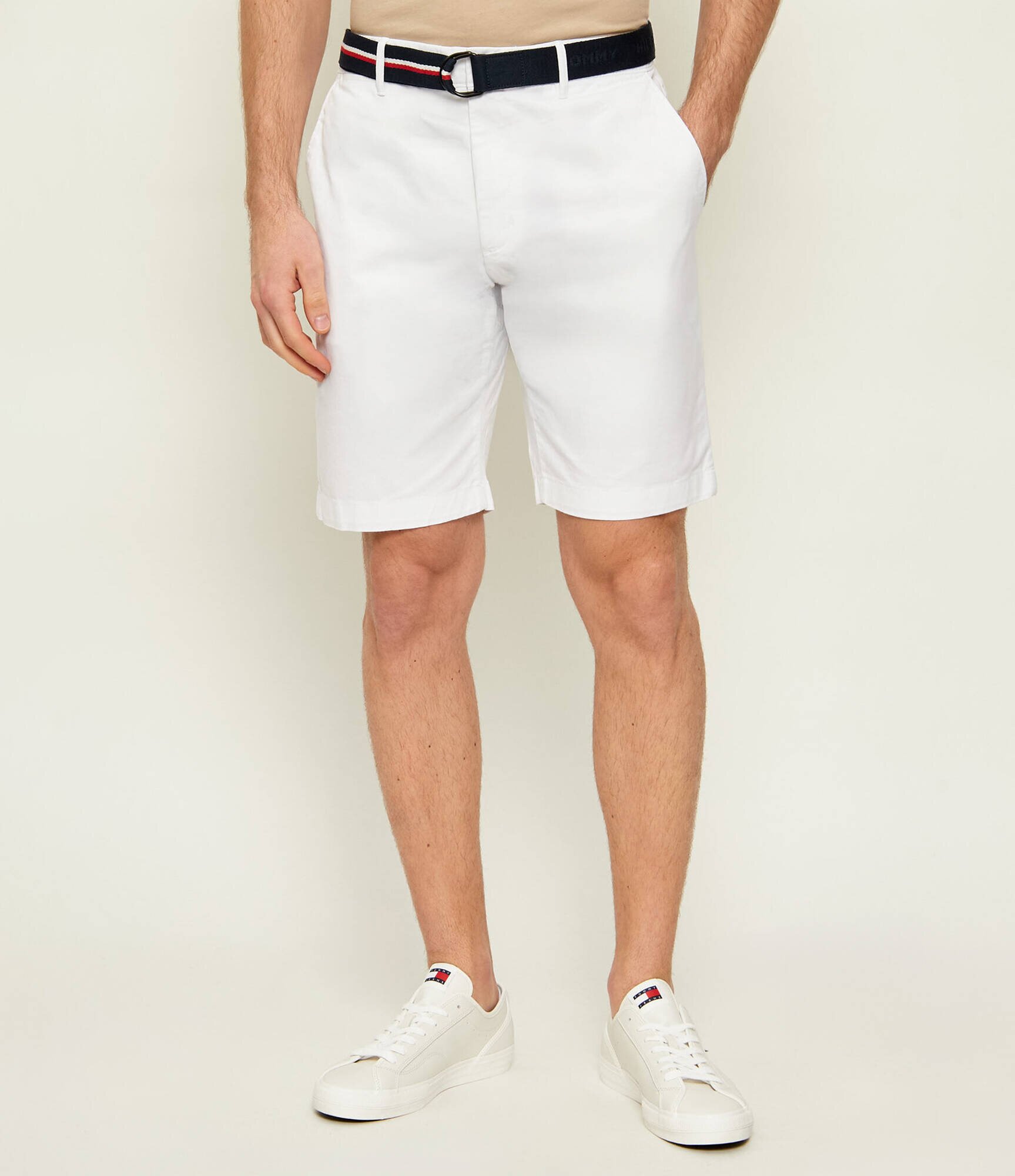 Tommy Hilfiger Pantaloni scurți chino + curea Denton | Slim Fit
