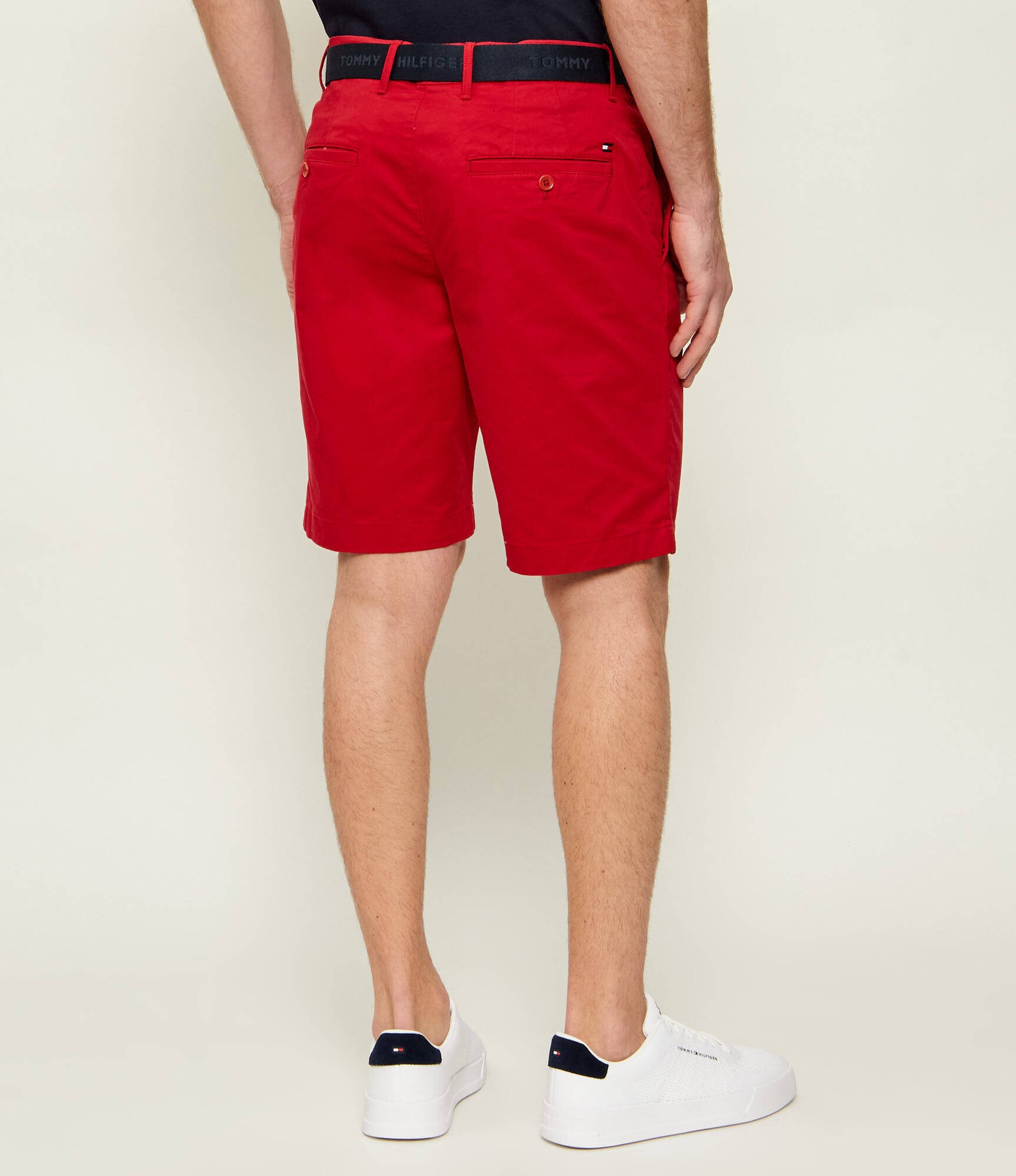 Tommy Hilfiger Pantaloni scurți chino + curea Denton | Slim Fit