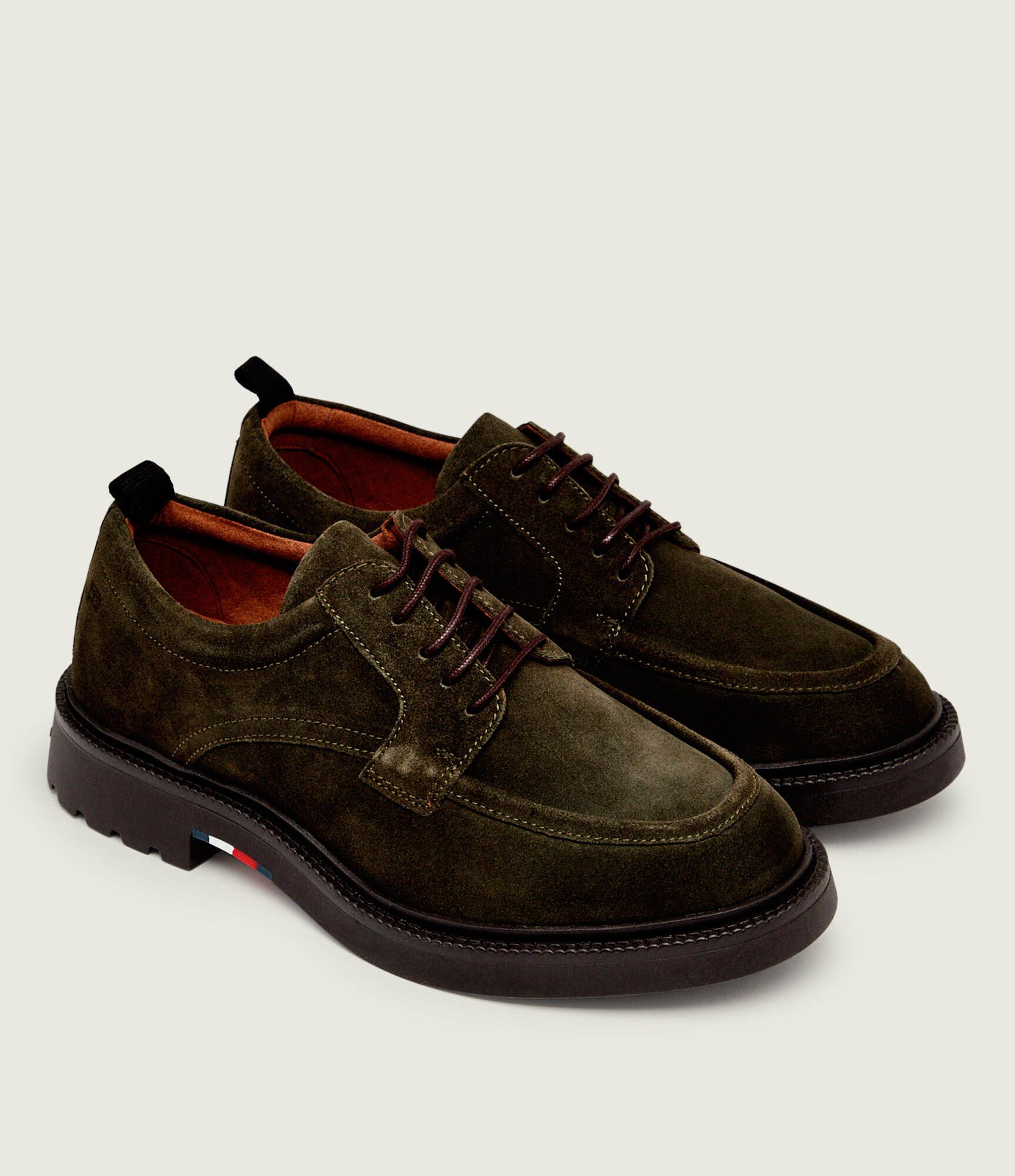 Tommy Hilfiger Pantofi derby | piele întoarsă