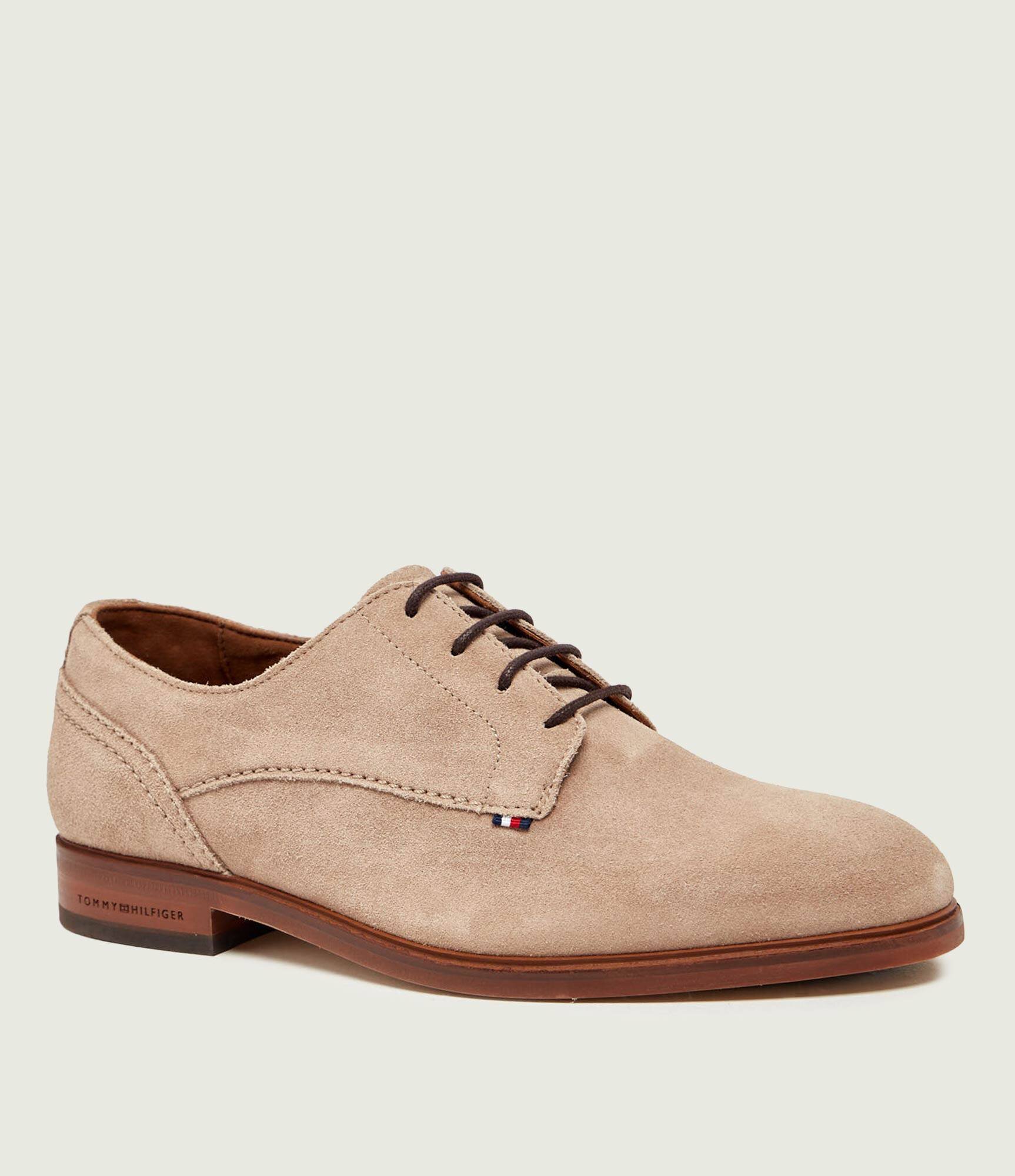 Tommy Hilfiger Pantofi derby | piele întoarsă