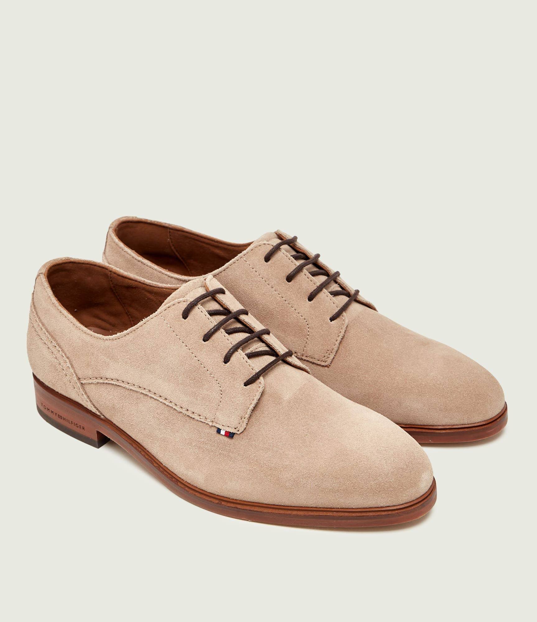 Tommy Hilfiger Pantofi derby | piele întoarsă
