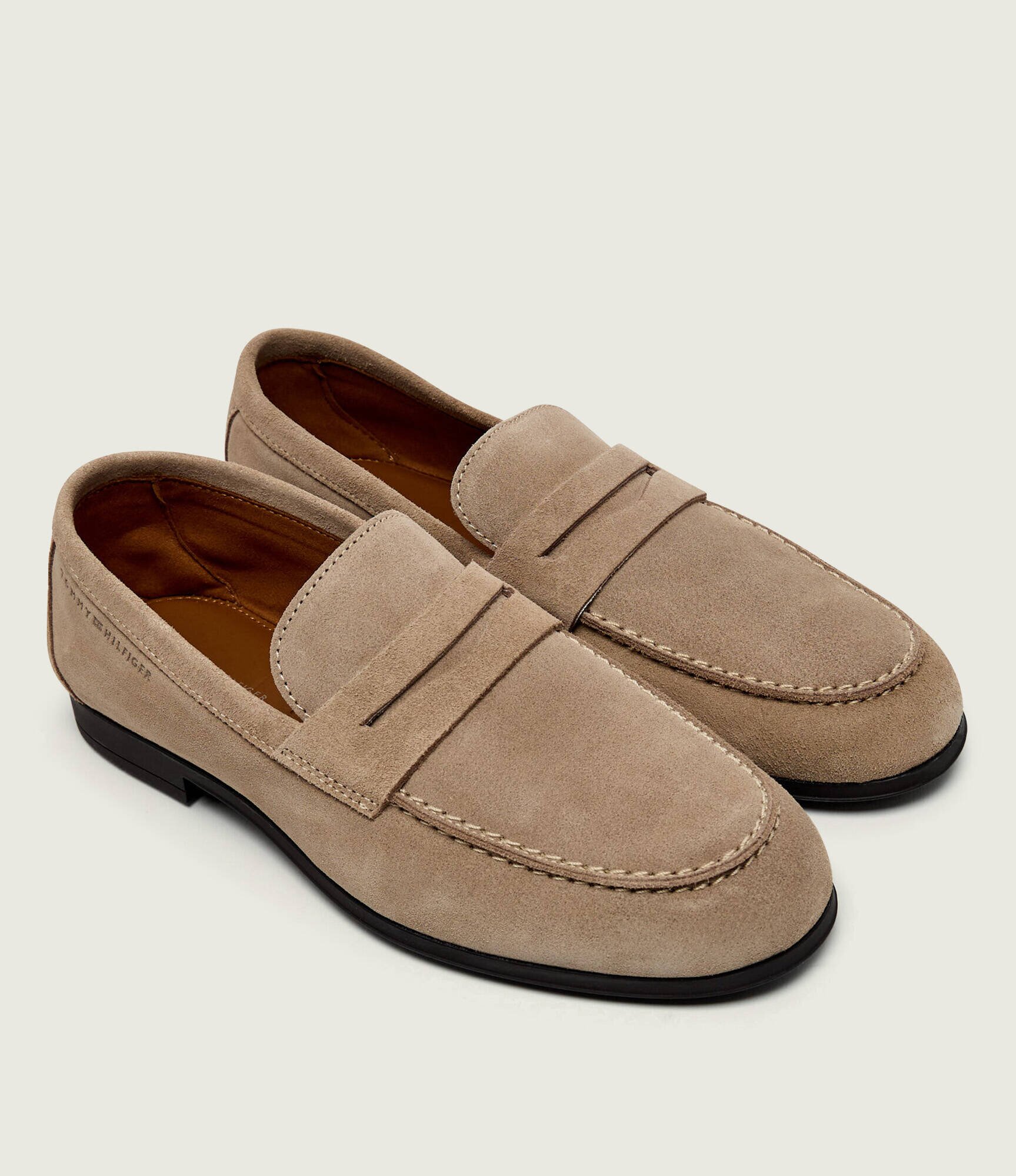 Tommy Hilfiger Pantofi loafer FLEXIBLE | piele întoarsă