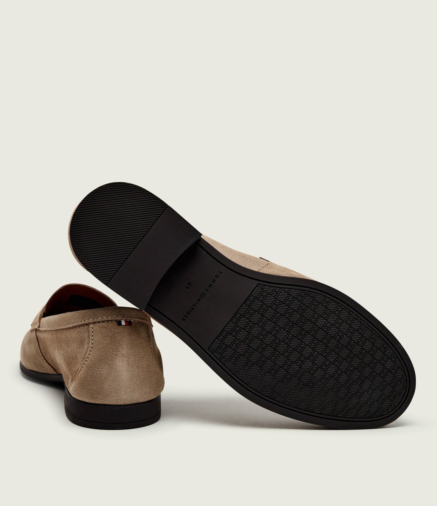 Tommy Hilfiger Pantofi loafer FLEXIBLE | piele întoarsă