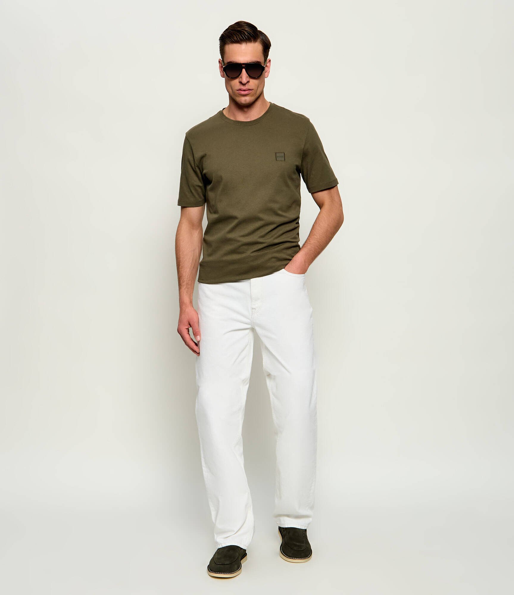 Tommy Hilfiger Pantofi loafer | piele întoarsă