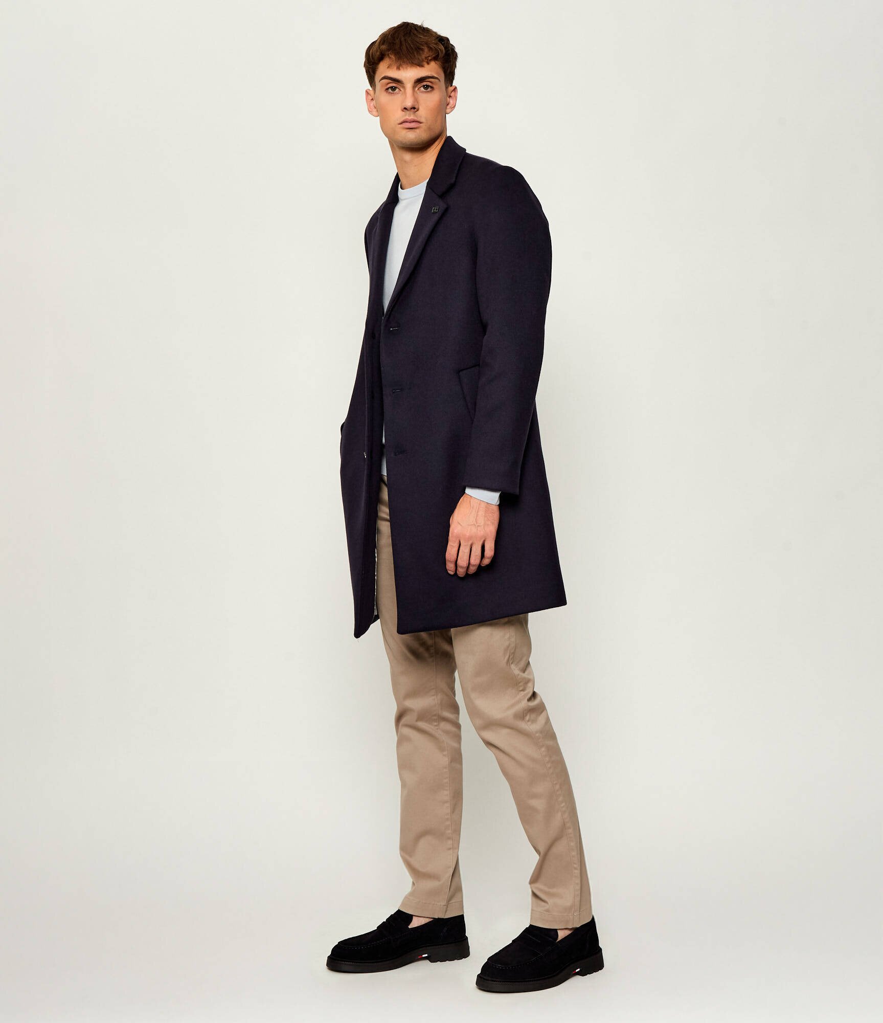 Tommy Hilfiger Pantofi loafer | piele întoarsă