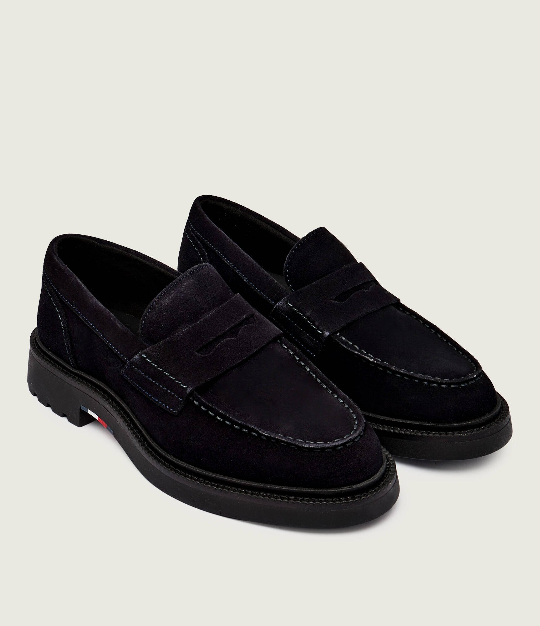 Tommy Hilfiger Pantofi loafer | piele întoarsă