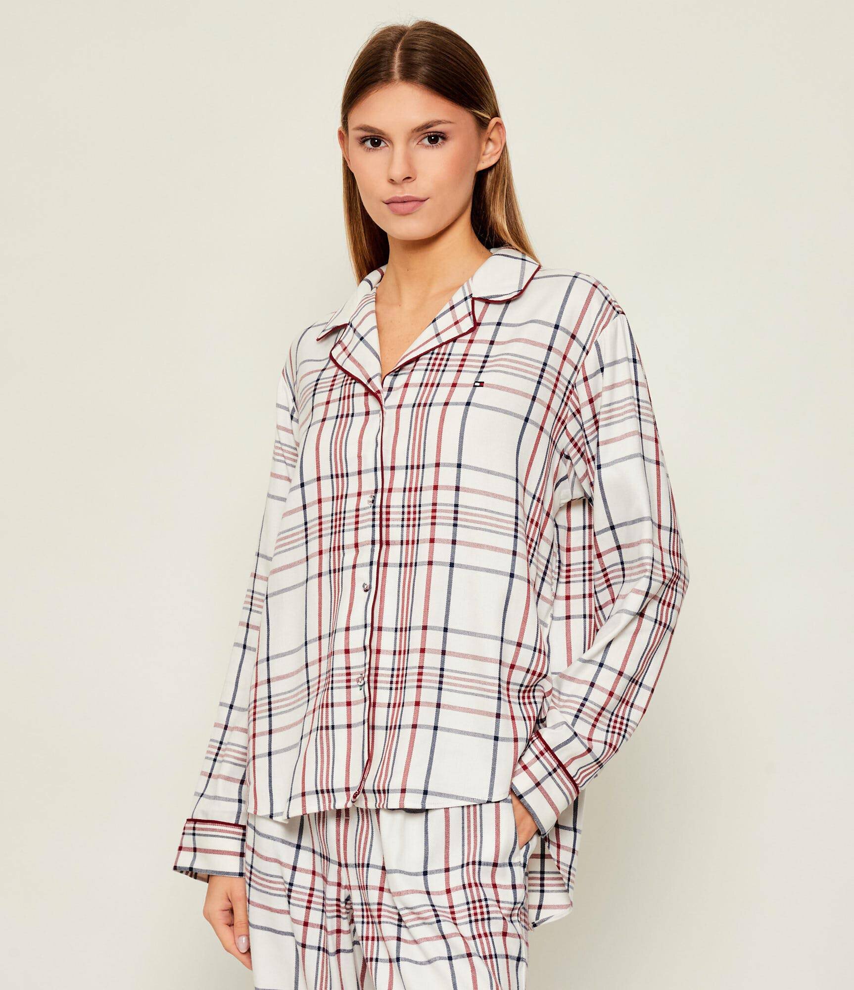Tommy Hilfiger Pijama + papuci de casă Essential | Relaxed fit